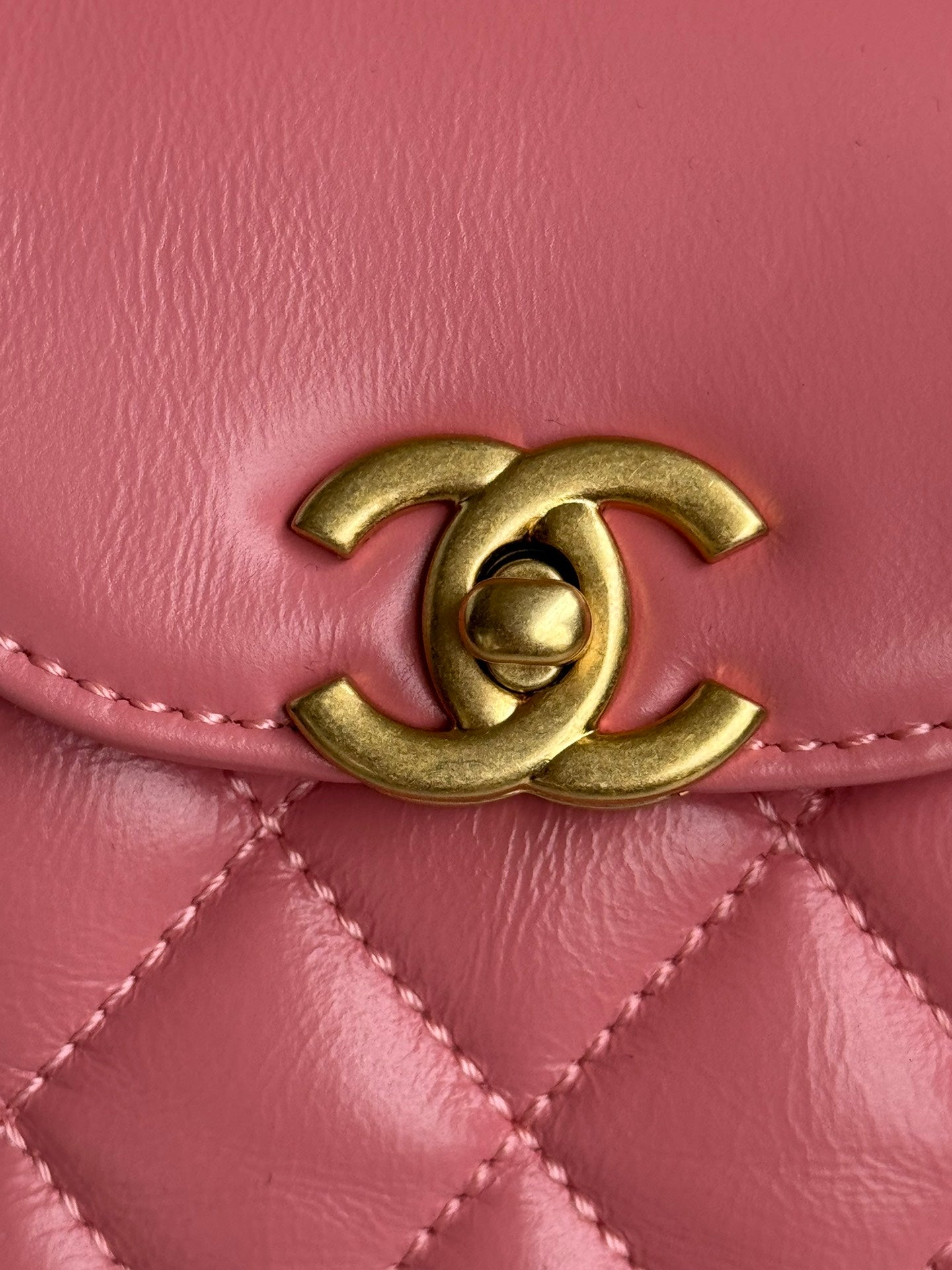 cc 24a nano 19cm kelly shopper bag hot pink lambskin mysite