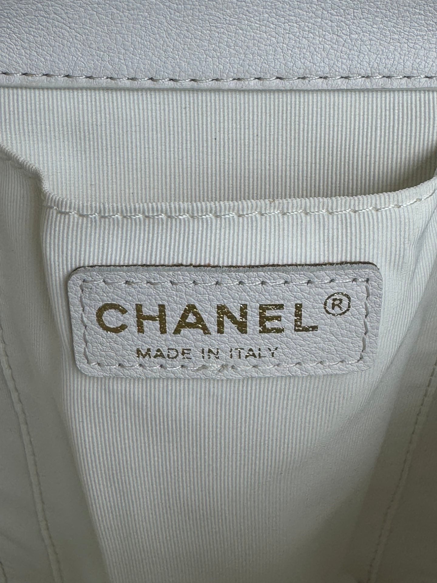 duma backpack 22cm white lambskin light gold hardware mysite