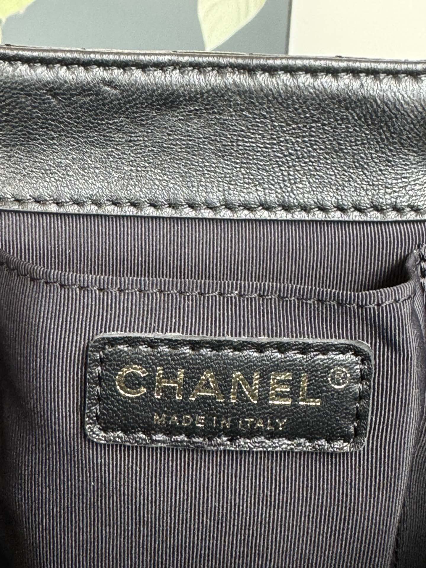 duma backpack 22cm black lambskin light gold hardware mysite