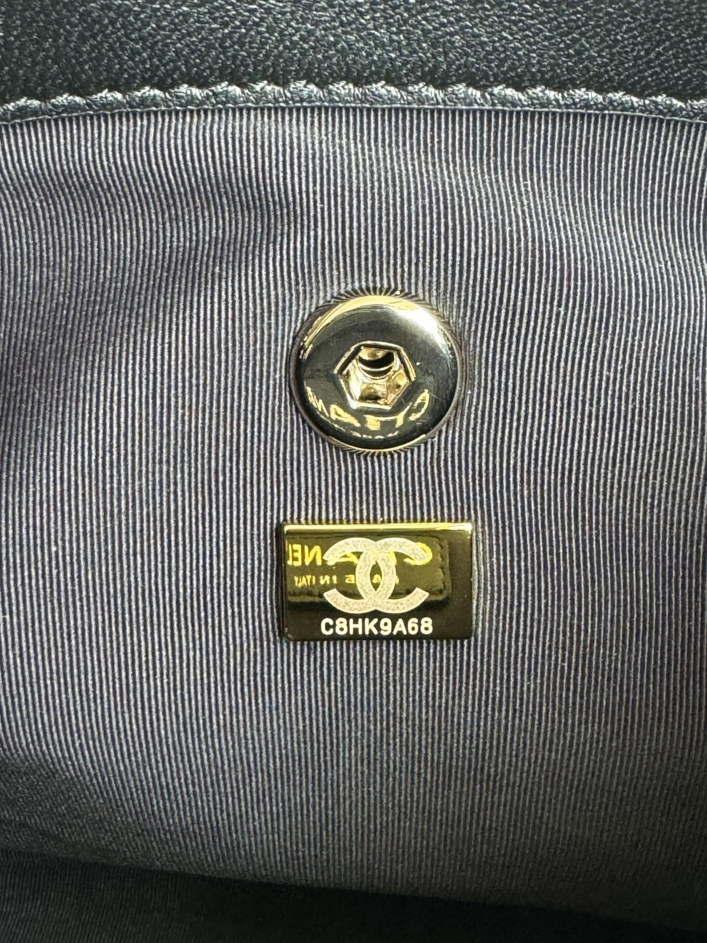 duma backpack 22cm black lambskin light gold hardware mysite