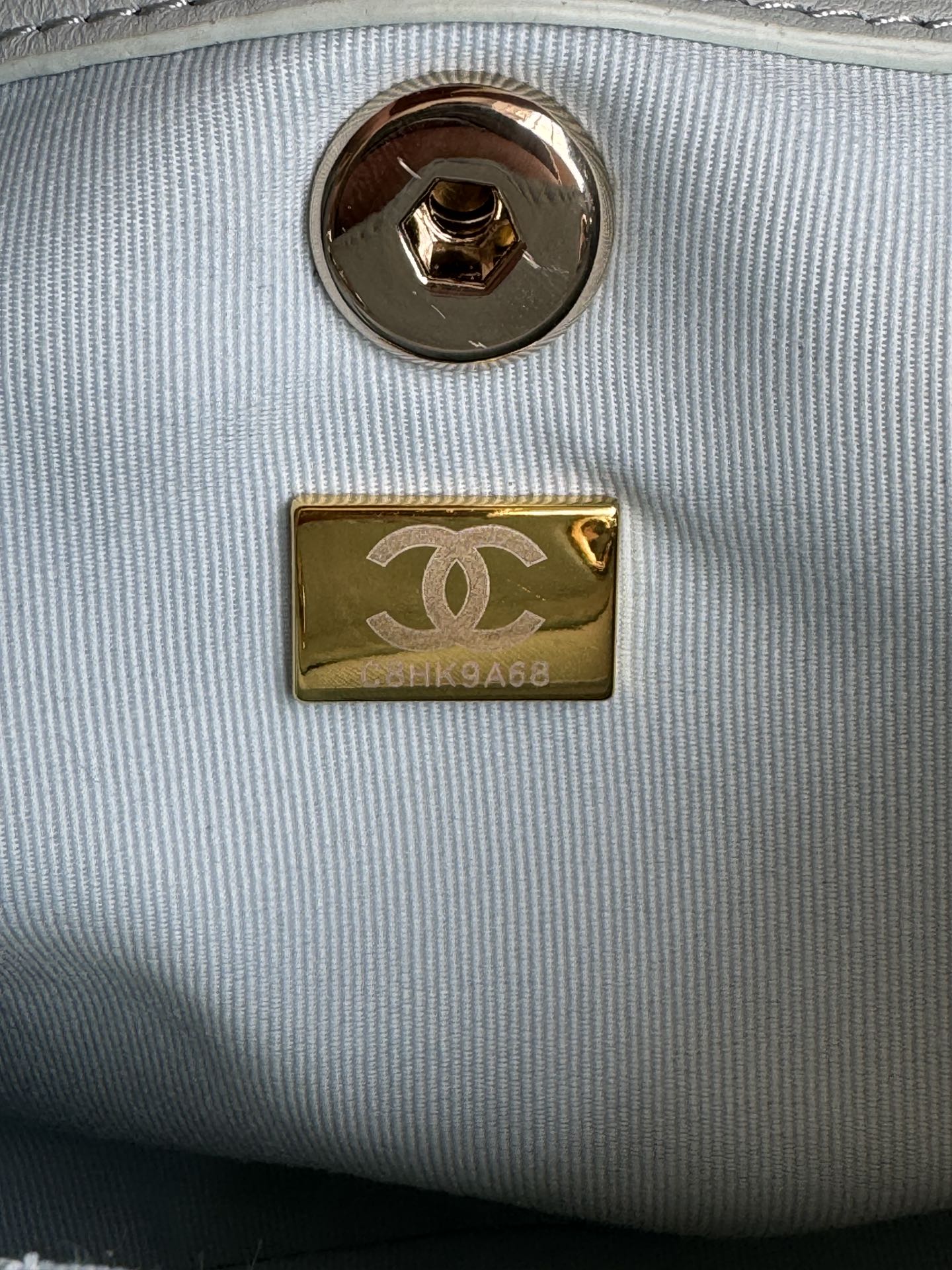 duma backpack 18cm turquoise blue lambskin light gold hardware mysite