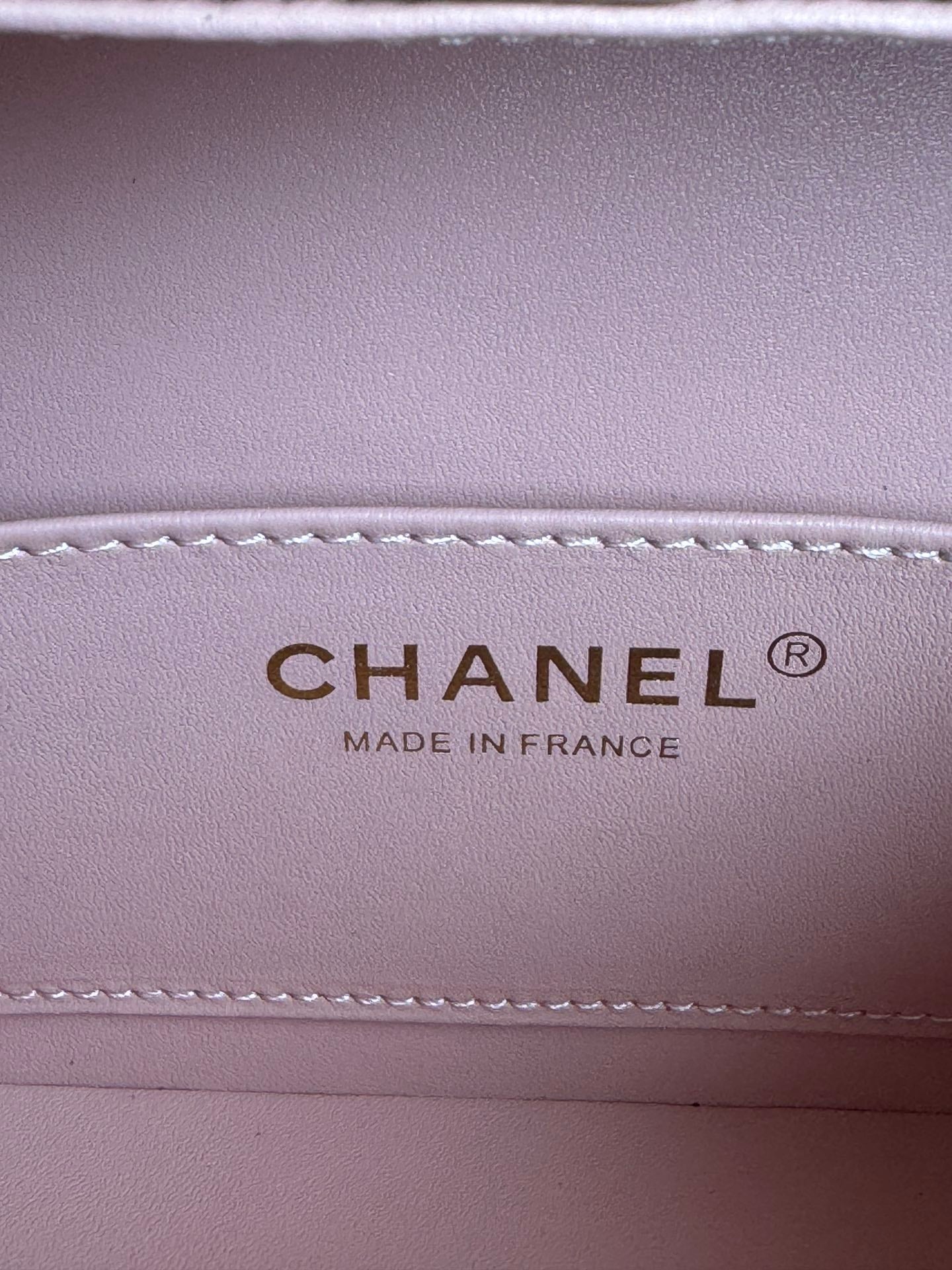 SMALL BOX BAG 18 IN BALLERINA PINK LAMBSKIN GOLD HARDWARE mysite