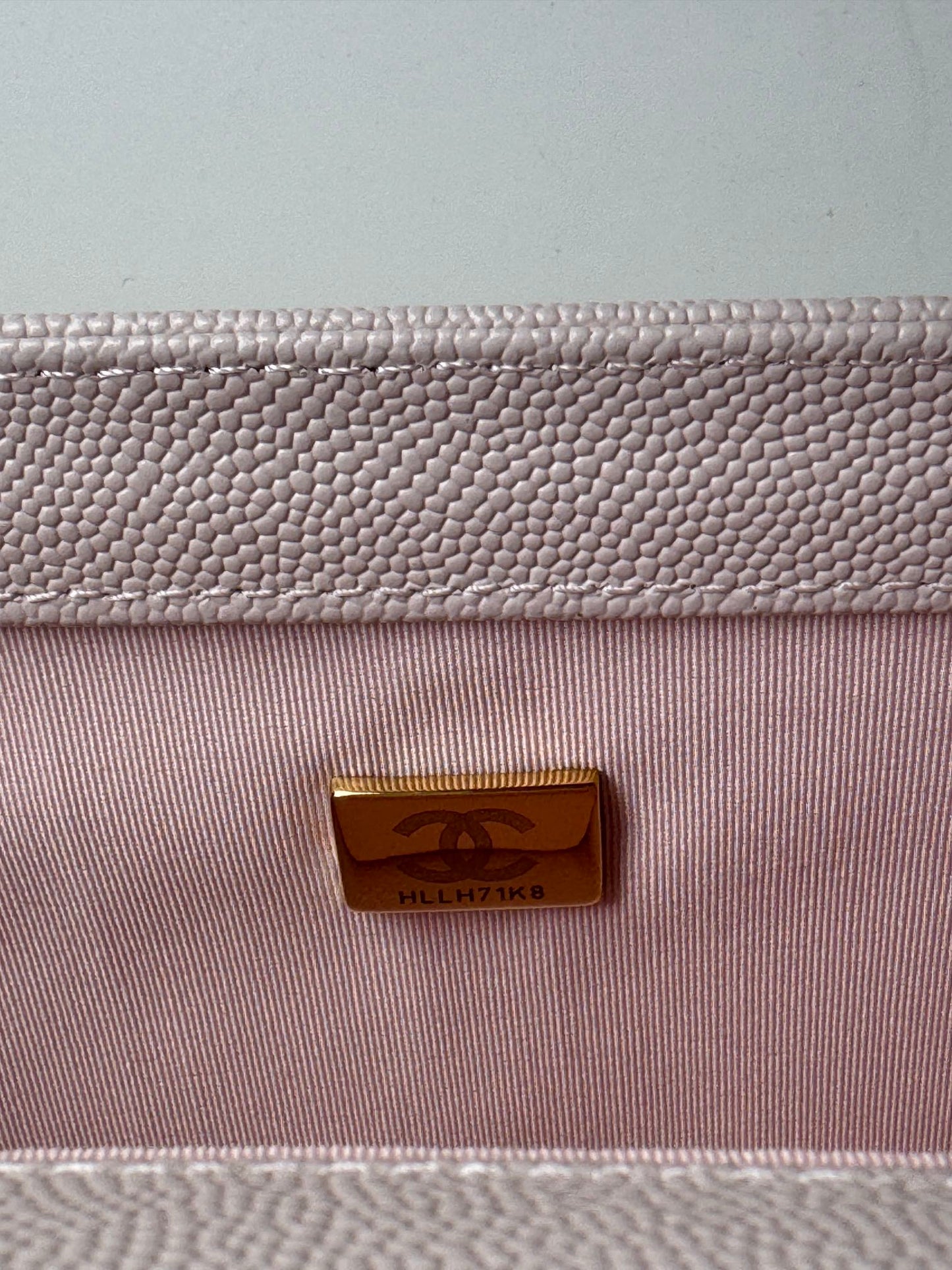 BOY BAG MEDIUM 25 IN PINK NUDE CALFSKIN WITH GOLD HARDWARE mysite