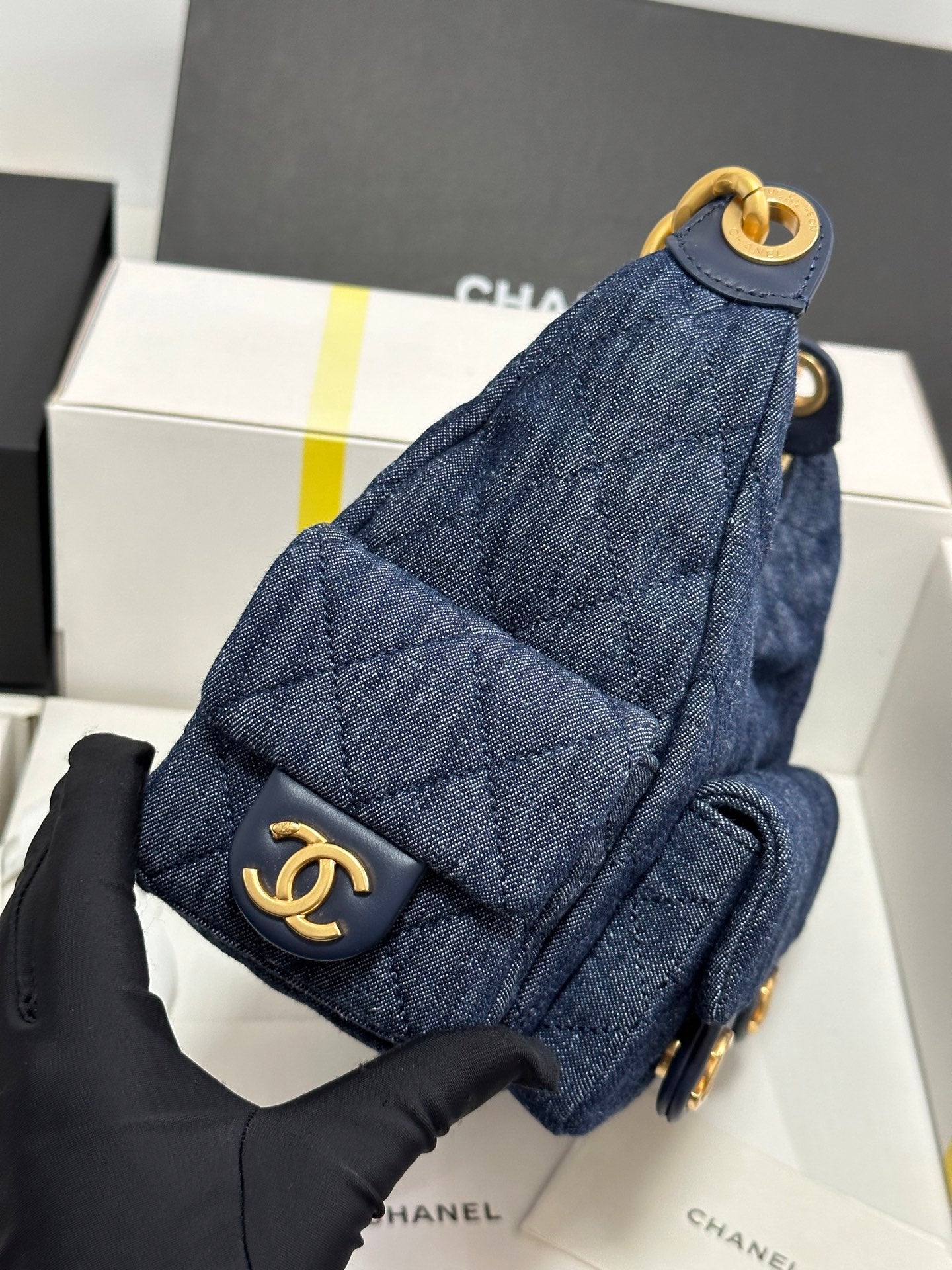 CC 25C Hobo 31cm Space Demin Gold Hardware 243575 mysite