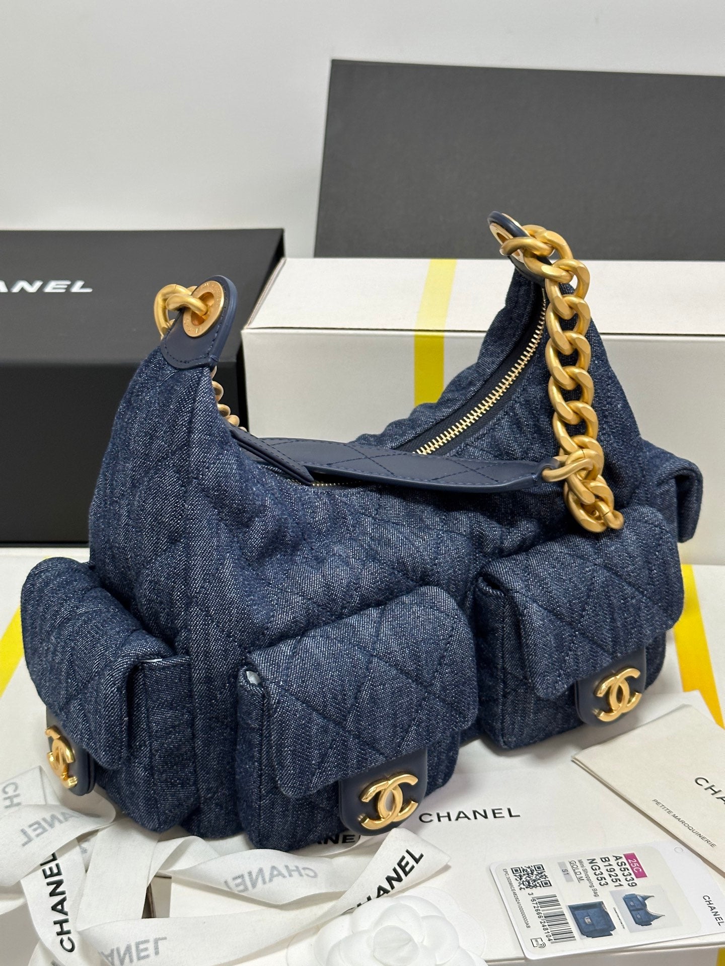 CC 25C Hobo 31cm Space Demin Gold Hardware 243575 mysite