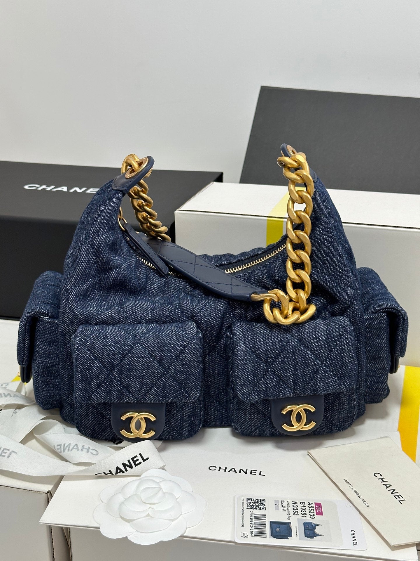 CC 25C Hobo 31cm Space Demin Gold Hardware 243575 mysite