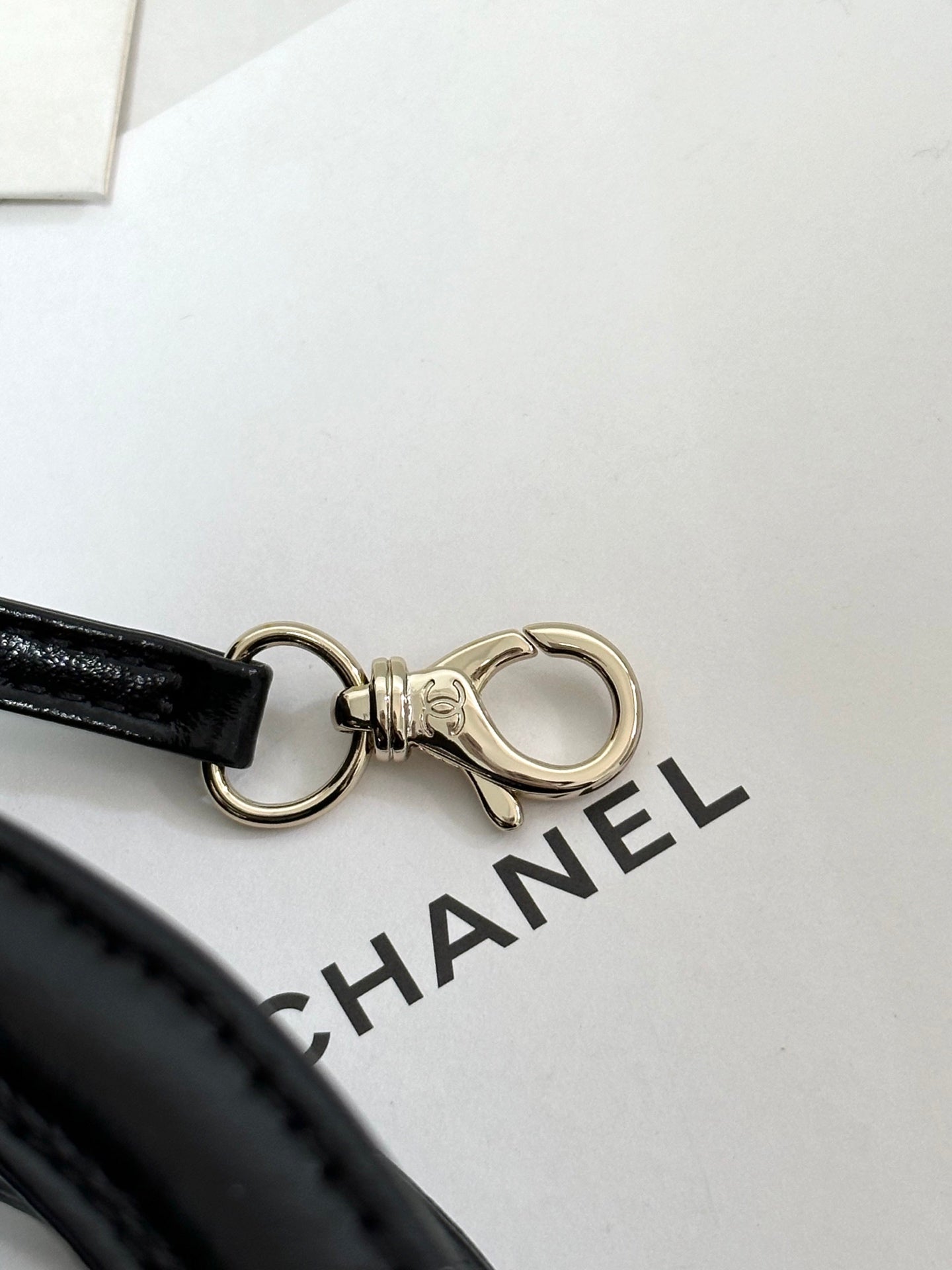 CC 25P Mini 31 Bag Black Waxed Sheepskin Gold Hardware 243582 mysite