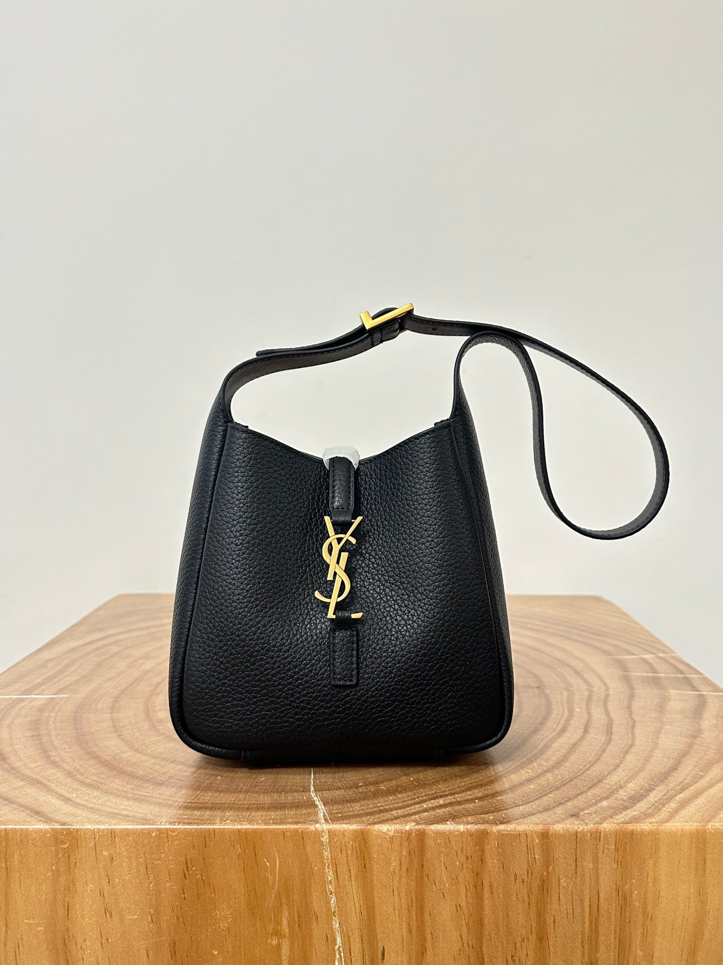 le 5a7 baby 15cm black grained leather mysite