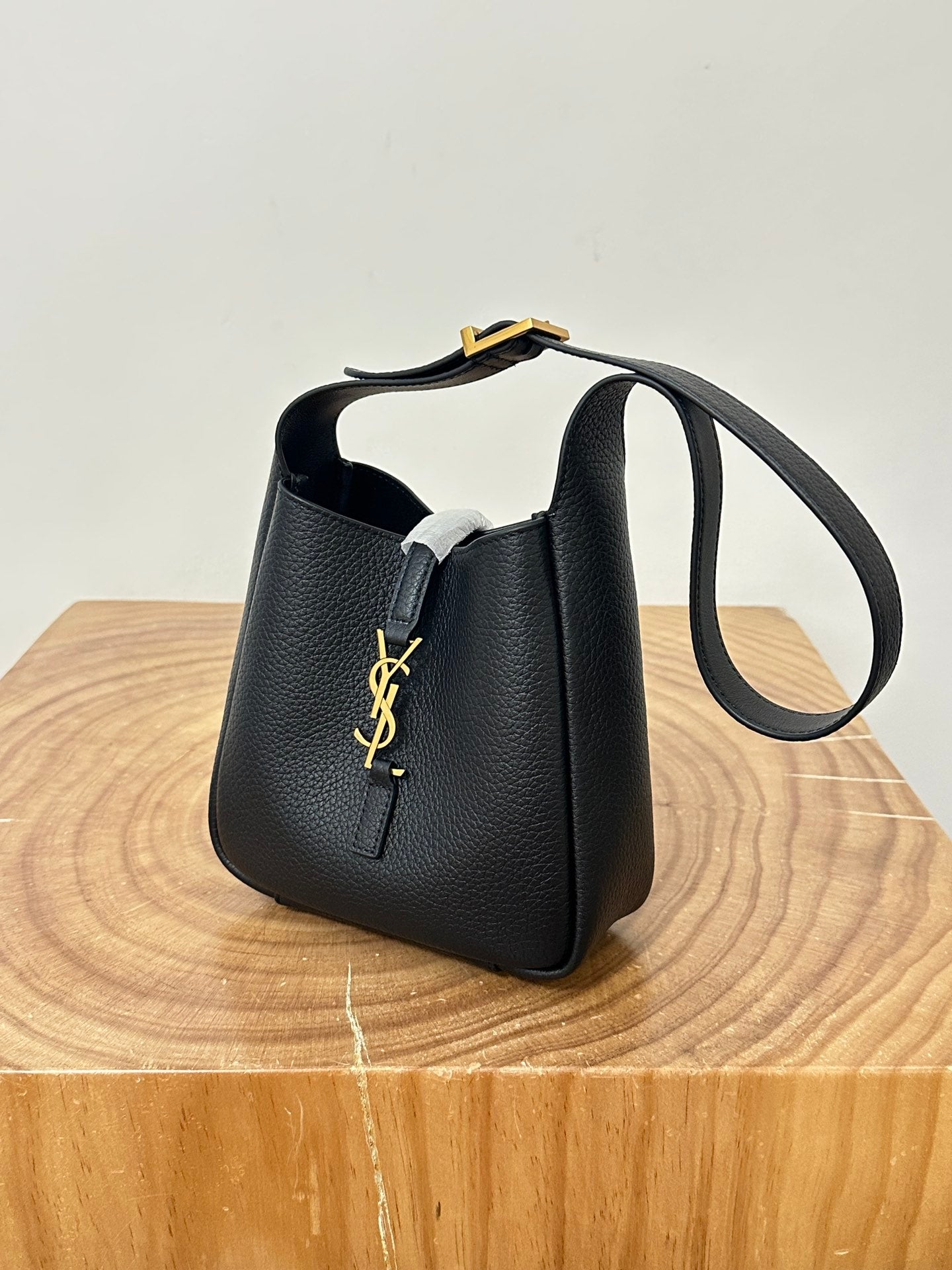 le 5a7 baby 15cm black grained leather mysite