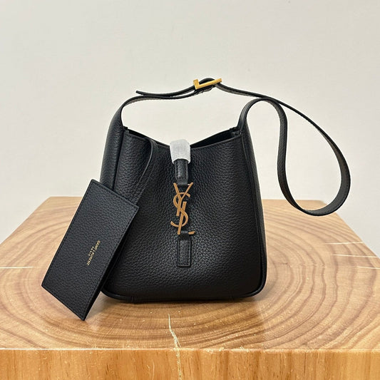 le 5a7 baby 15cm black grained leather mysite