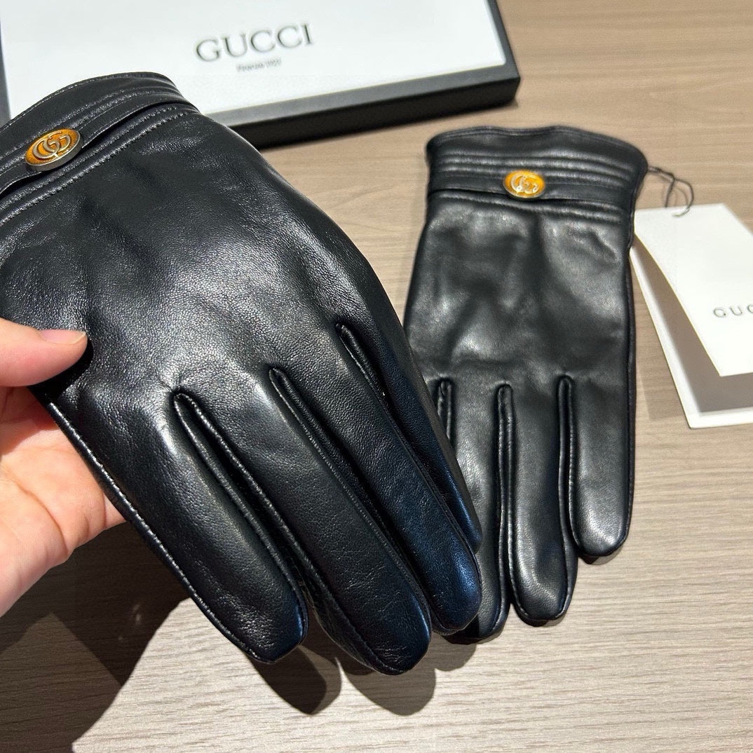 TOUCHSCREEN GLOVES IN BLACK LAMBSKIN 435967 mysite