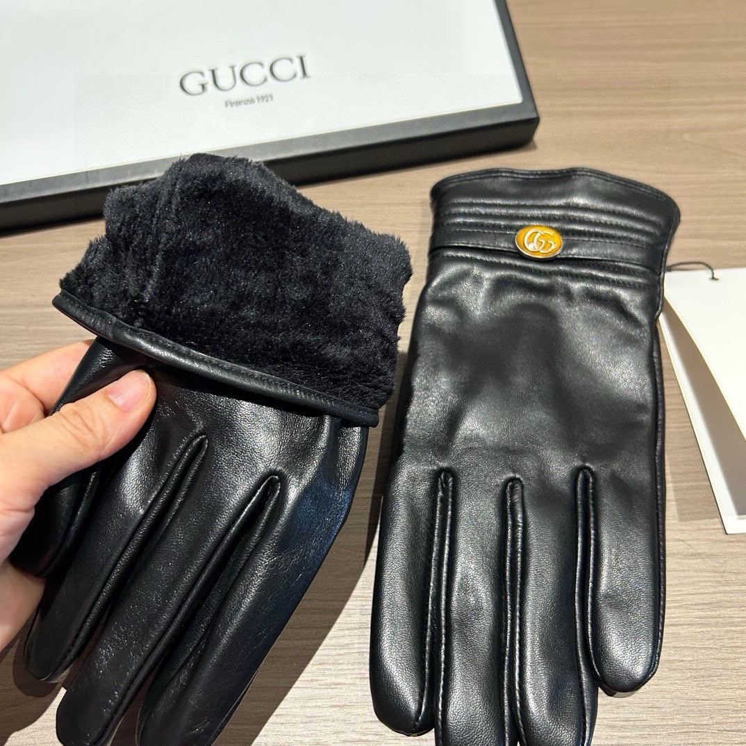 TOUCHSCREEN GLOVES IN BLACK LAMBSKIN 435967 mysite