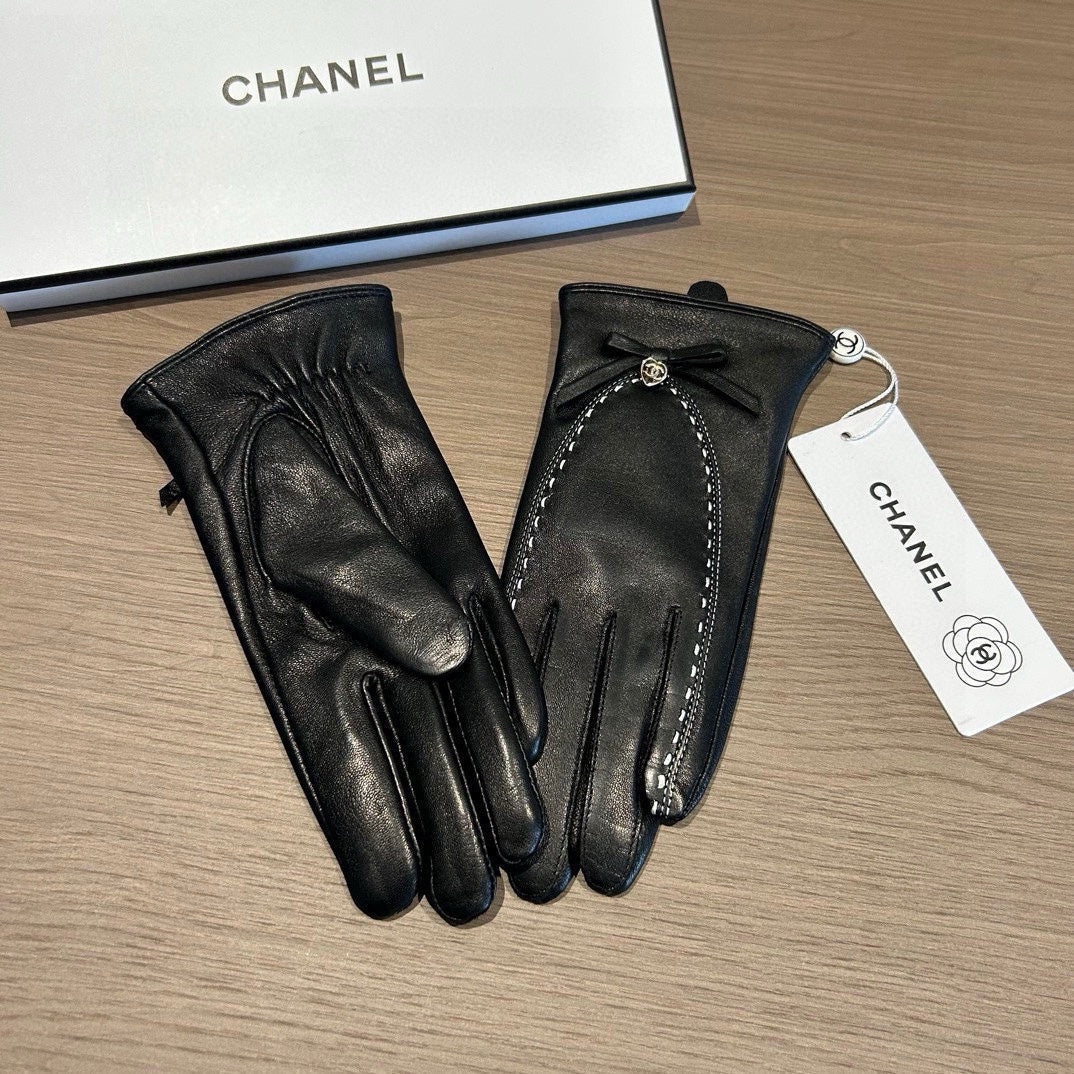 GLOVES IN BLACK LAMBSKIN 456336 mysite