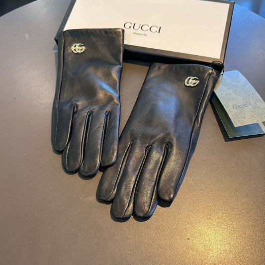 TOUCHSCREEN GLOVES IN BLACK LAMBSKIN AND SHEARLING LINING 463863 mysite