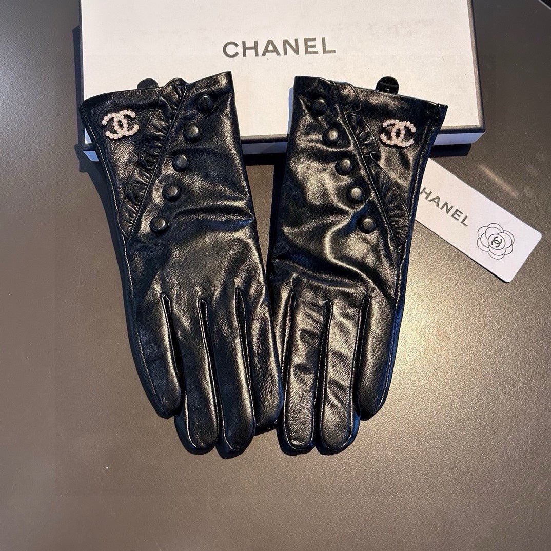 GLOVES IN BLACK LAMBSKIN 466772 mysite