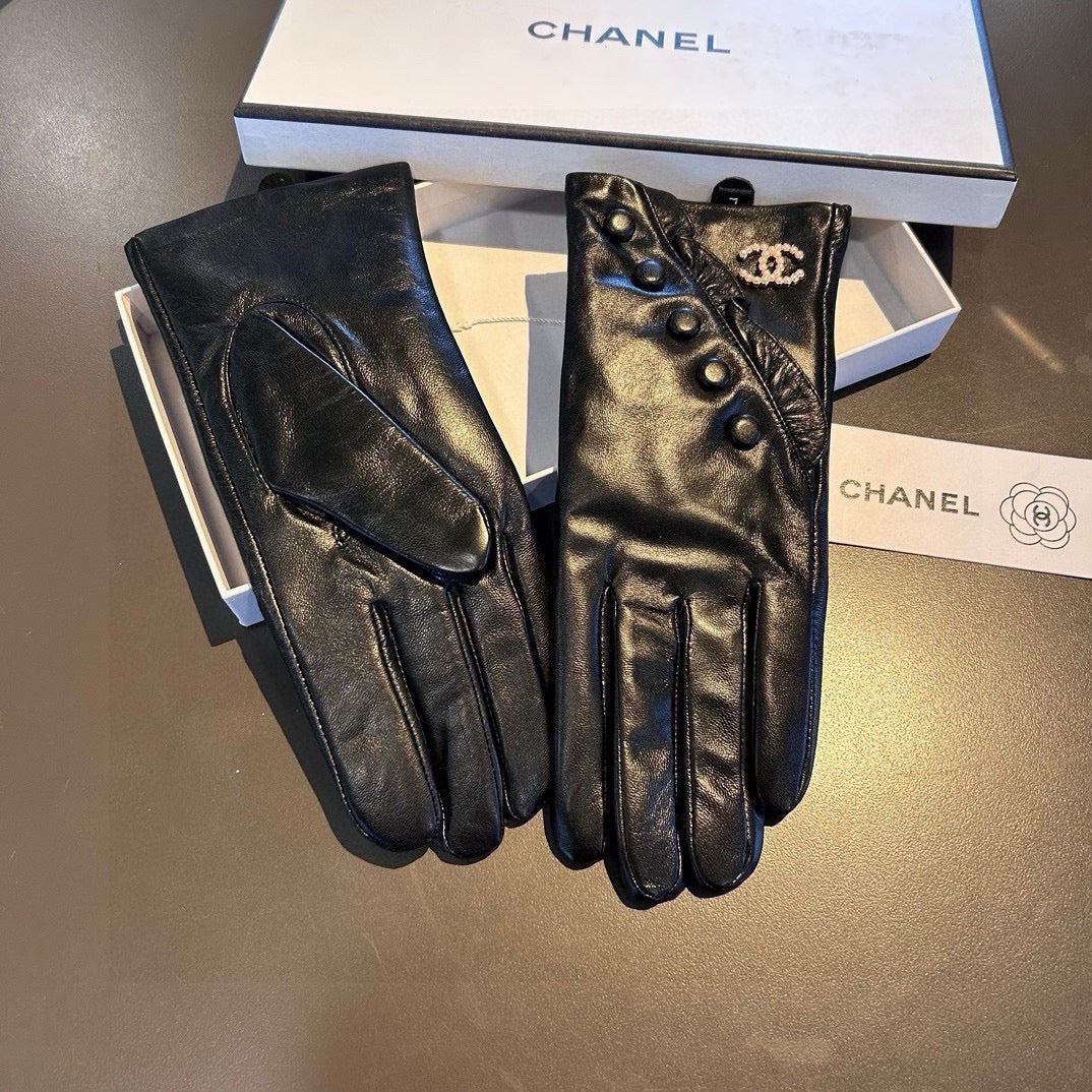 GLOVES IN BLACK LAMBSKIN 466772 mysite