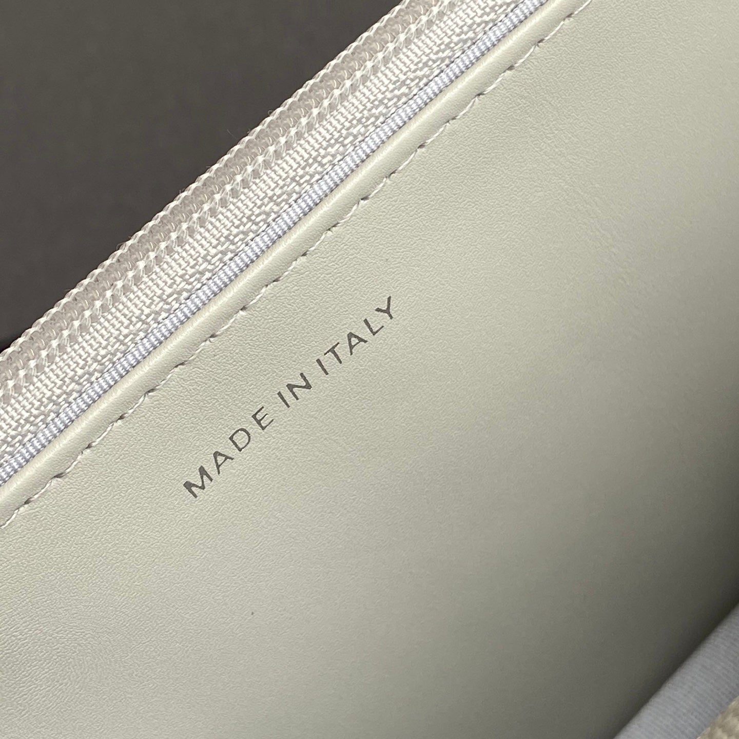 CC Wallet On Chain 20cm White Caviar Leather Silver Hardware 240159 mysite