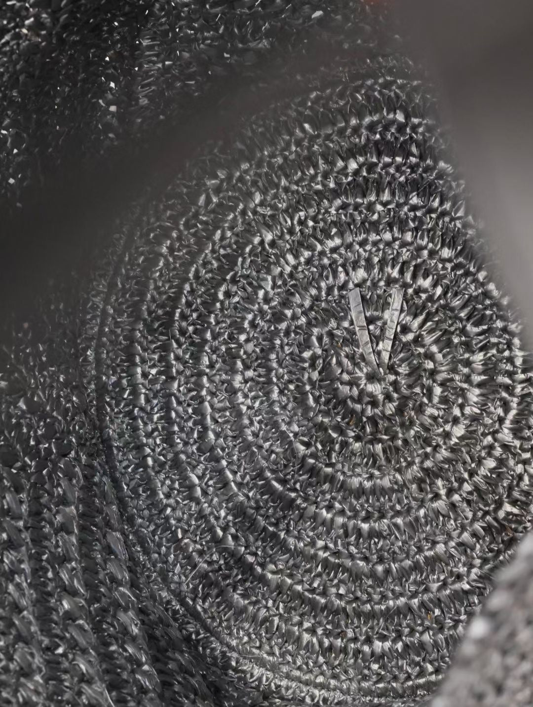 YSL MEDIUM 44CM PANIER BLACK RAFFIA TOTE BAG mysite