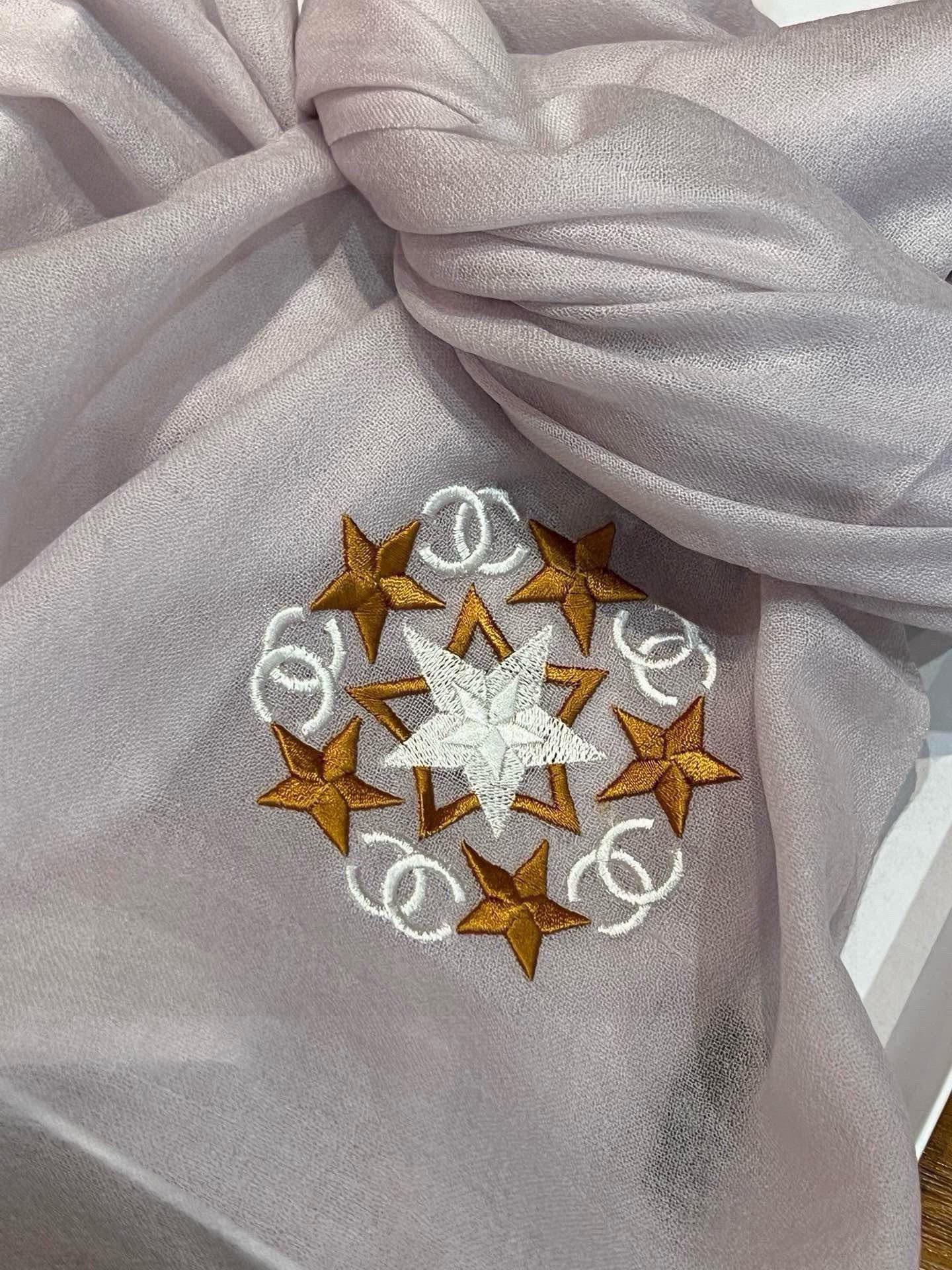 SCARF 200 CM IN OYSTER TAN CASHMERE 394615 mysite