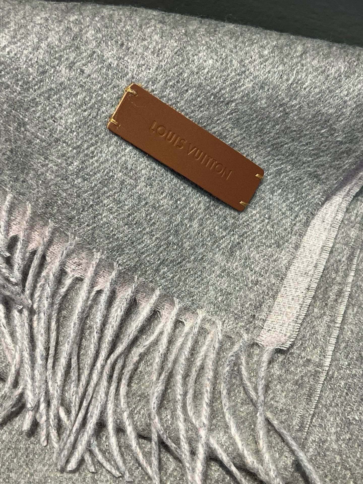 SCARF 180 CM IN DOVE GRAY CASHMERE 396481 mysite