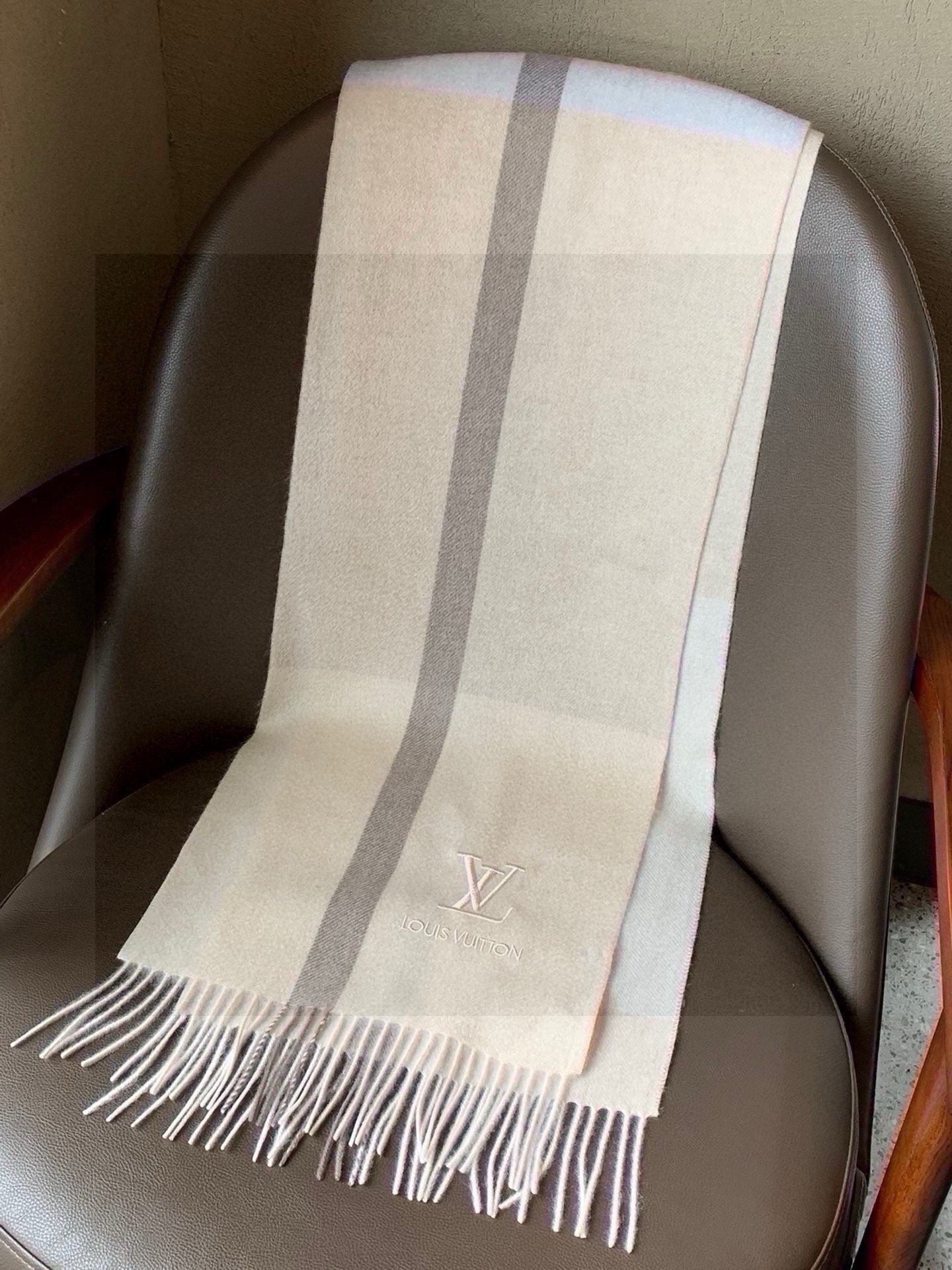 SCARF 170 CM IN BEIGE CASHMERE 399930 mysite