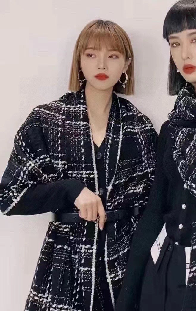 SCARF 200 CM IN BLACK CASHMERE 402147 mysite