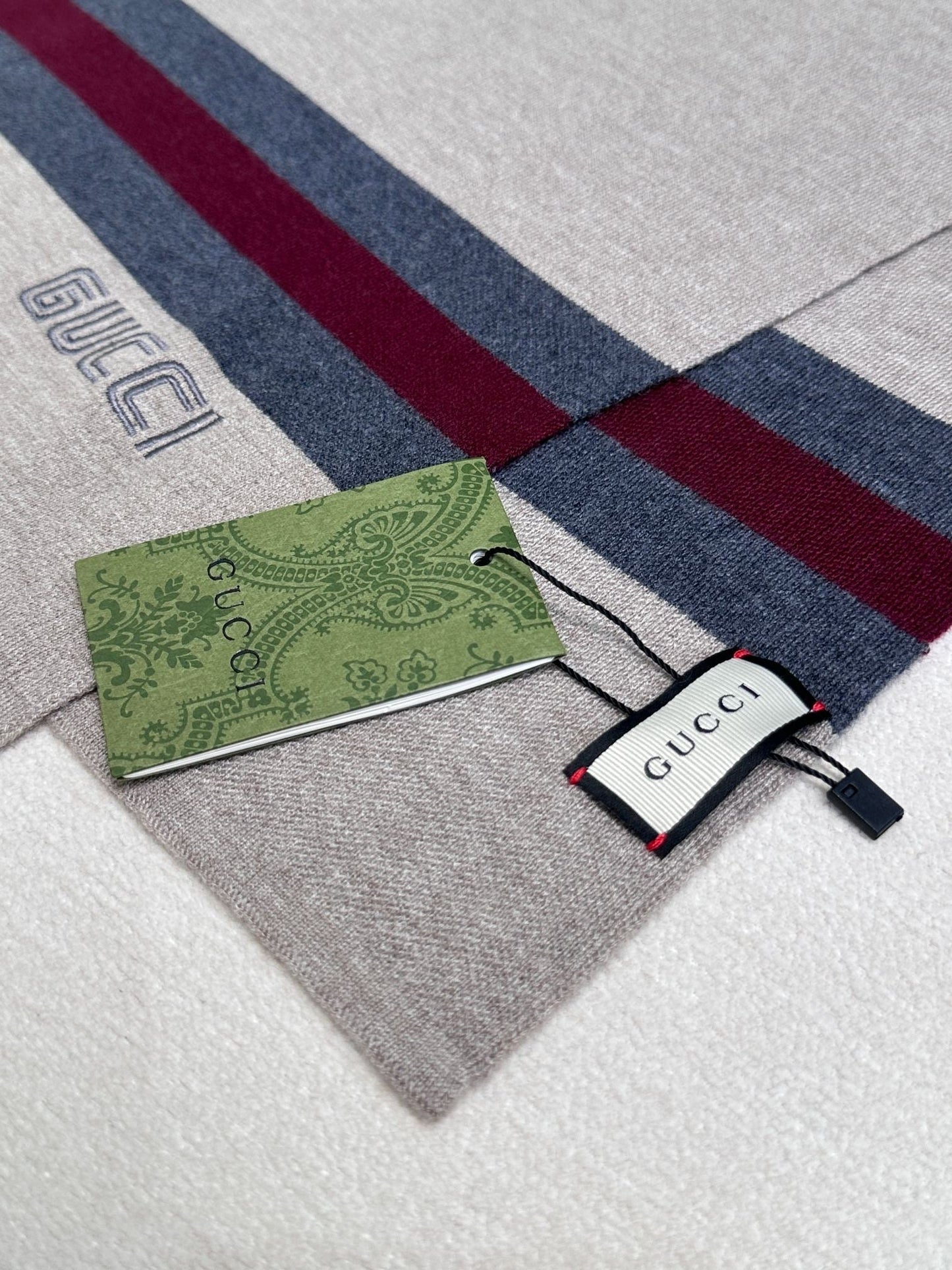 SCARF 180 CM IN HARBOR GRAY CASHMERE 398452 mysite