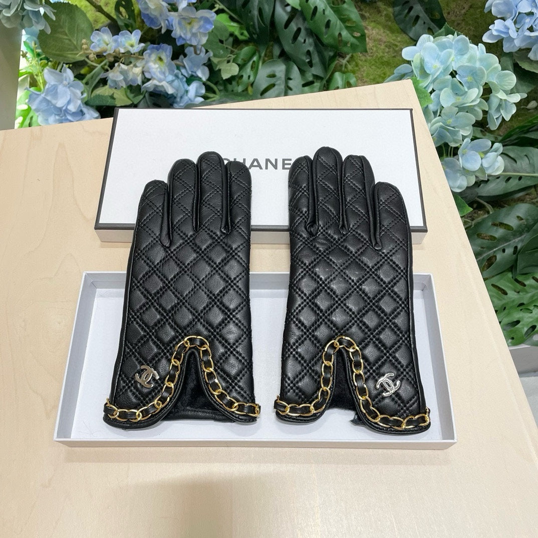 GLOVES IN BLACK LAMBSKIN 464979 mysite