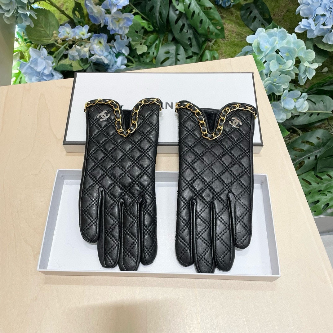 GLOVES IN BLACK LAMBSKIN 464979 mysite