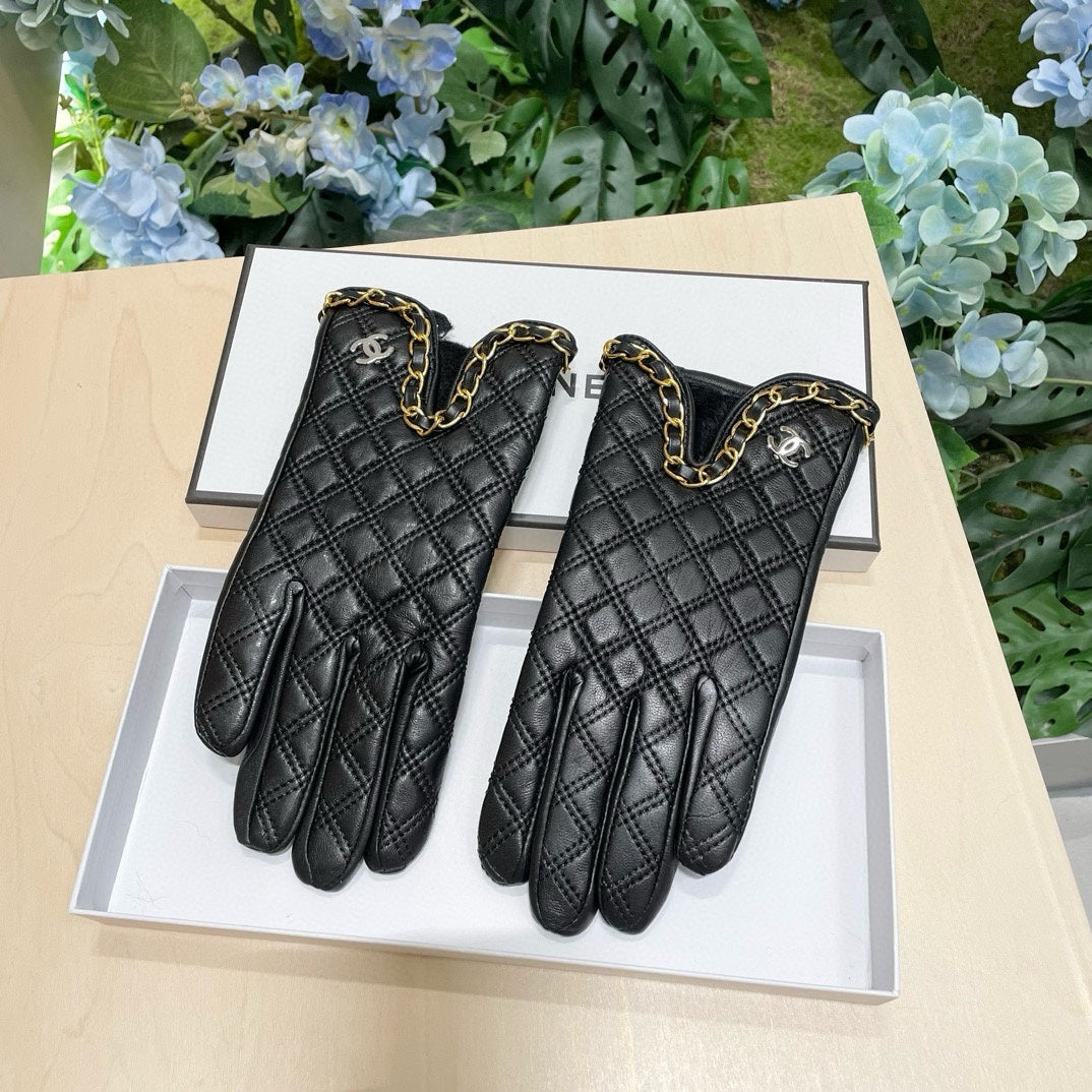 GLOVES IN BLACK LAMBSKIN 464979 mysite