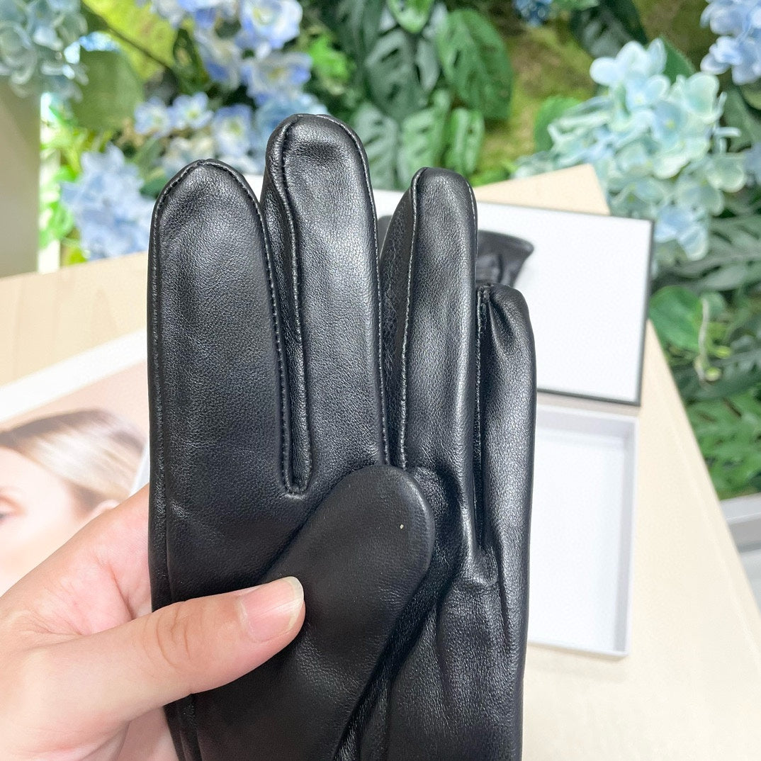 GLOVES IN BLACK LAMBSKIN 464983 mysite