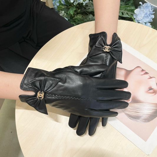 GLOVES IN BLACK LAMBSKIN 464983 mysite