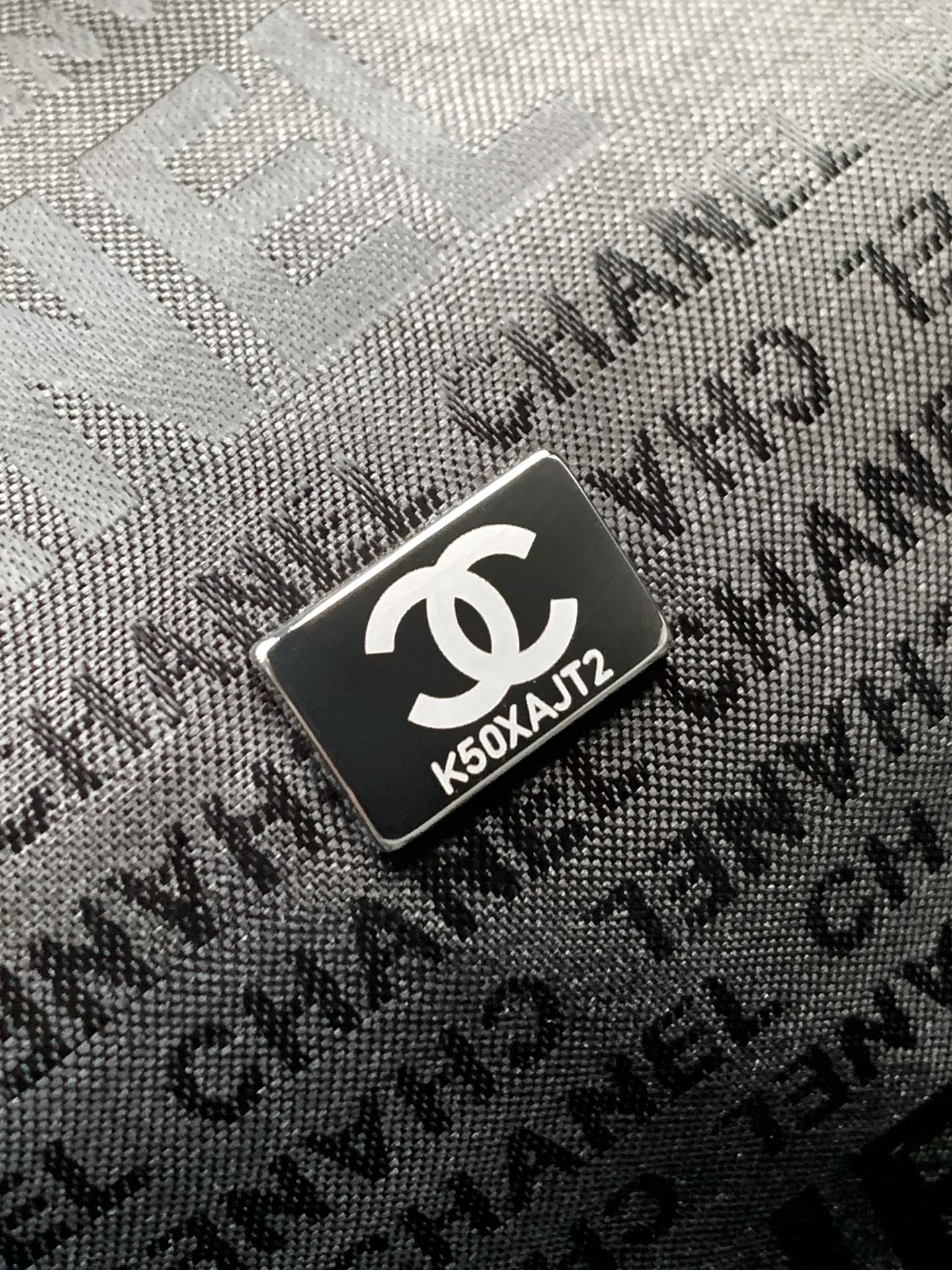 CC Vintage Hobo Bag 40cm Black Lambskin Silver Hardware mysite