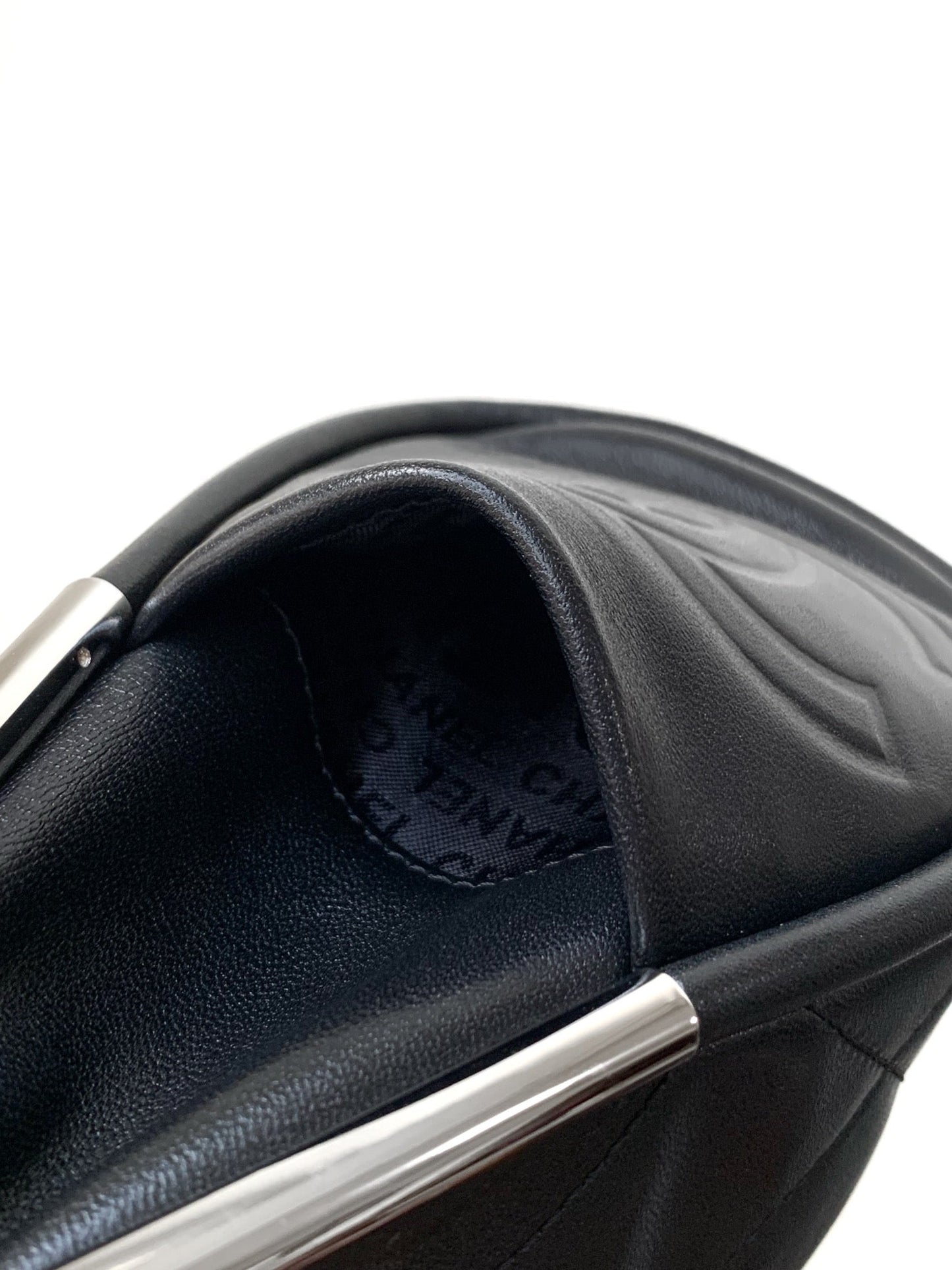 CC Vintage Hobo Bag 30cm Black Lambskin Silver Hardware mysite