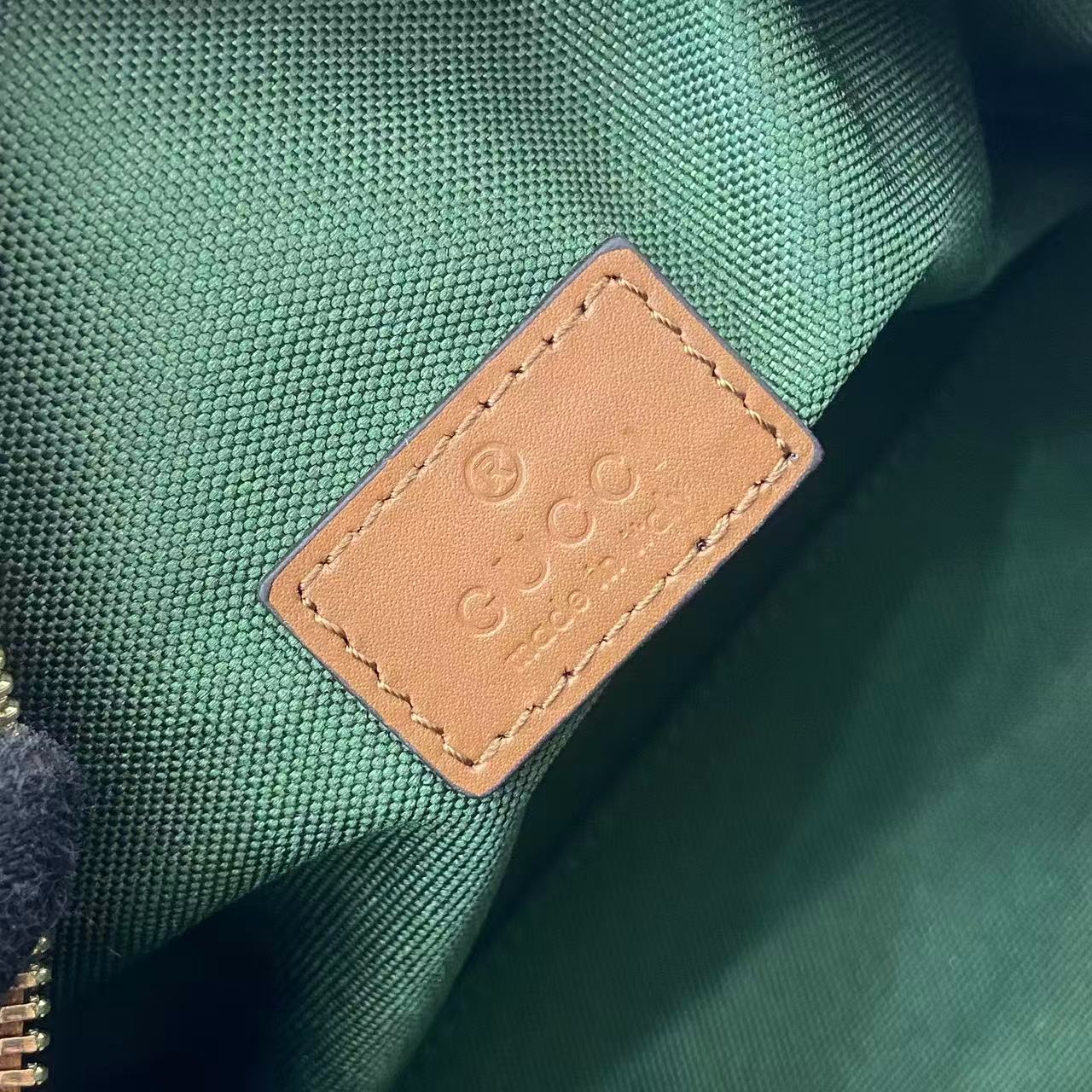 Gucci 25 GG Handbag Beige mix Brown Canvas Leather 288802 mysite