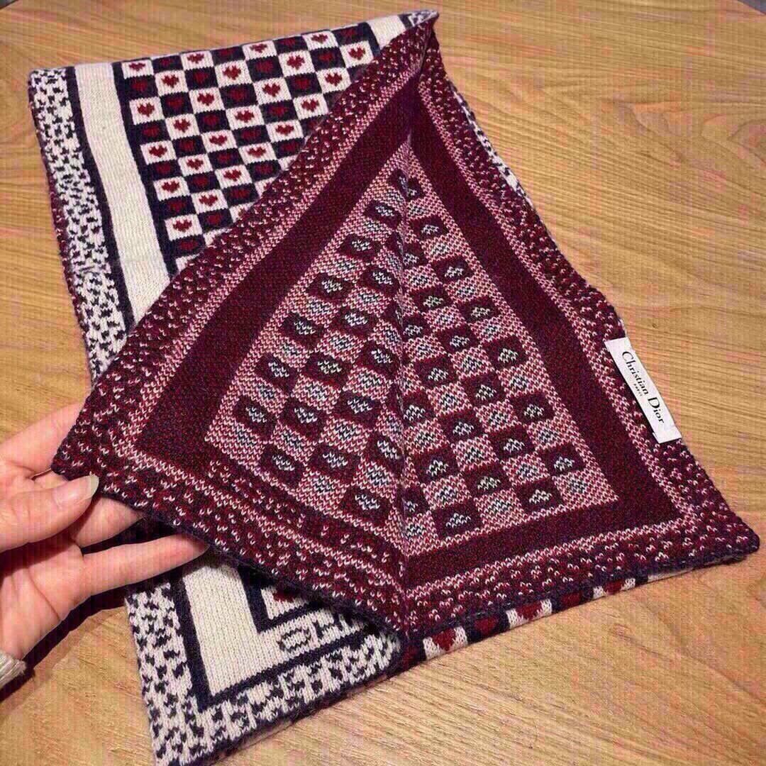 CLASSIC SCARF 180 CM IN COLORFUL WOOL 418256 mysite