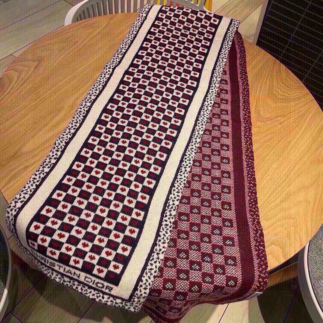 CLASSIC SCARF 180 CM IN COLORFUL WOOL 418256 mysite