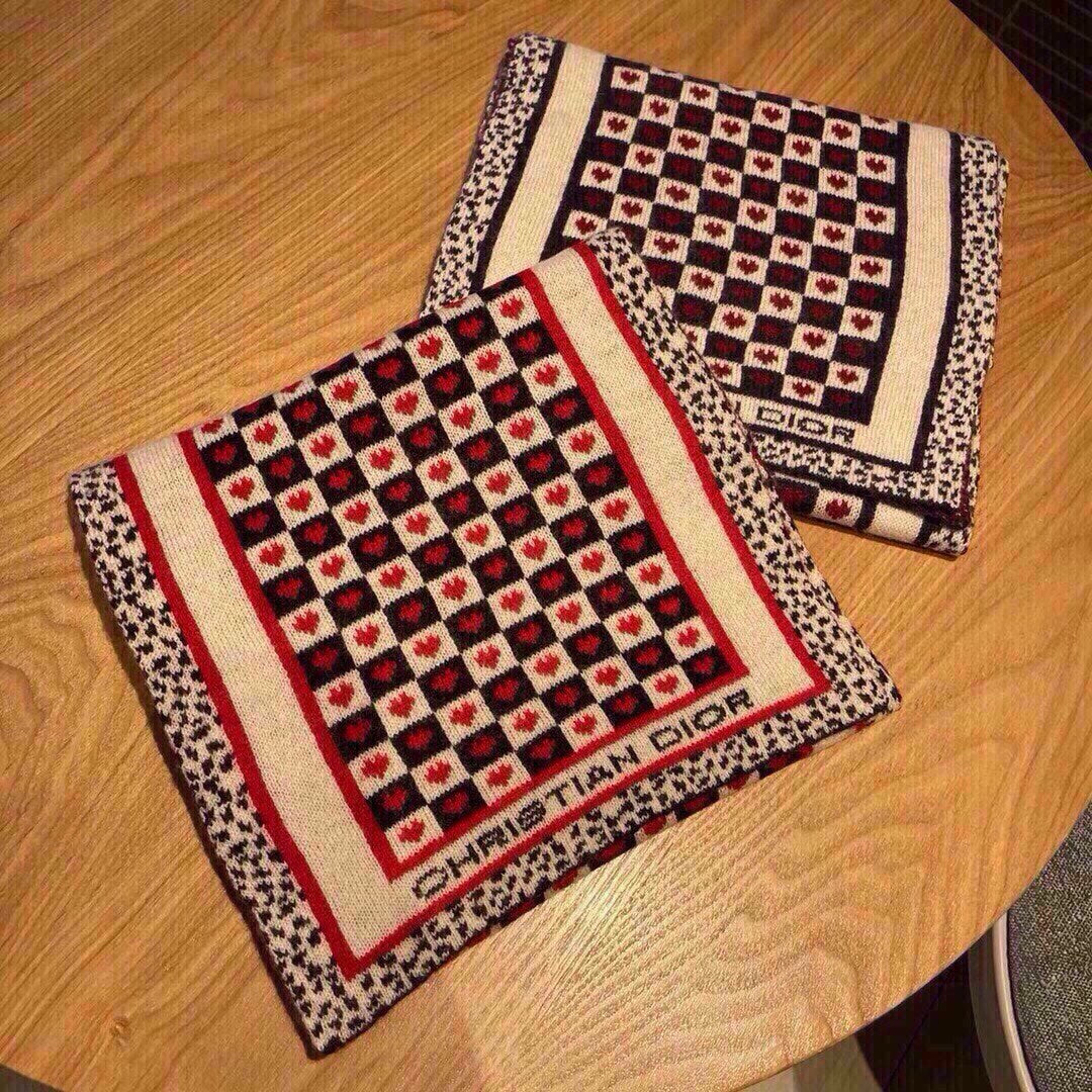 CLASSIC SCARF 180 CM IN COLORFUL WOOL 418257 mysite