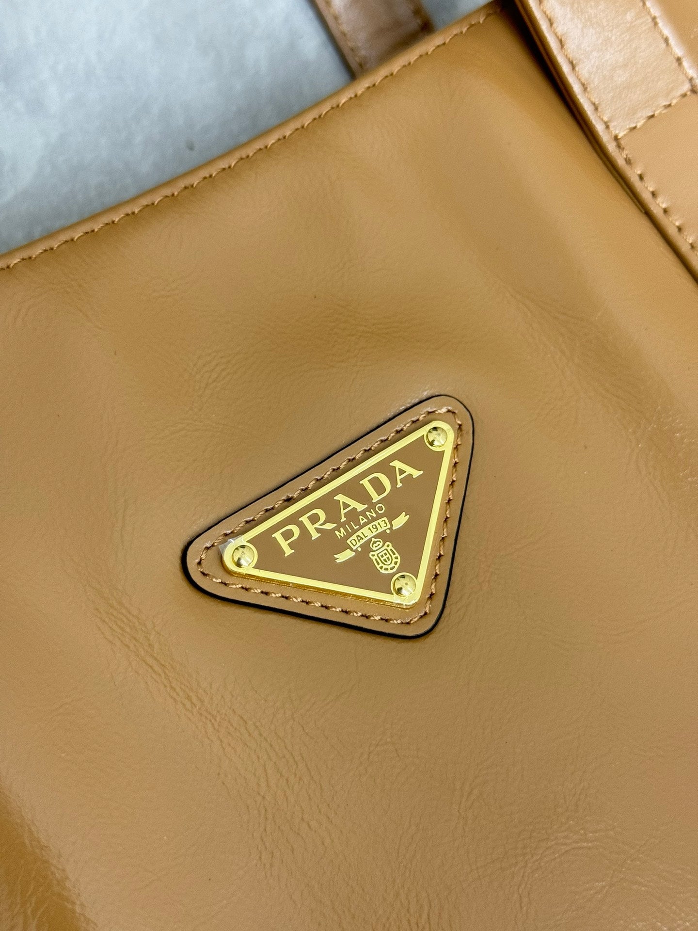 TOTE BAG 39 IN CIDER BROWN SMOOTH CALFSKIN mysite