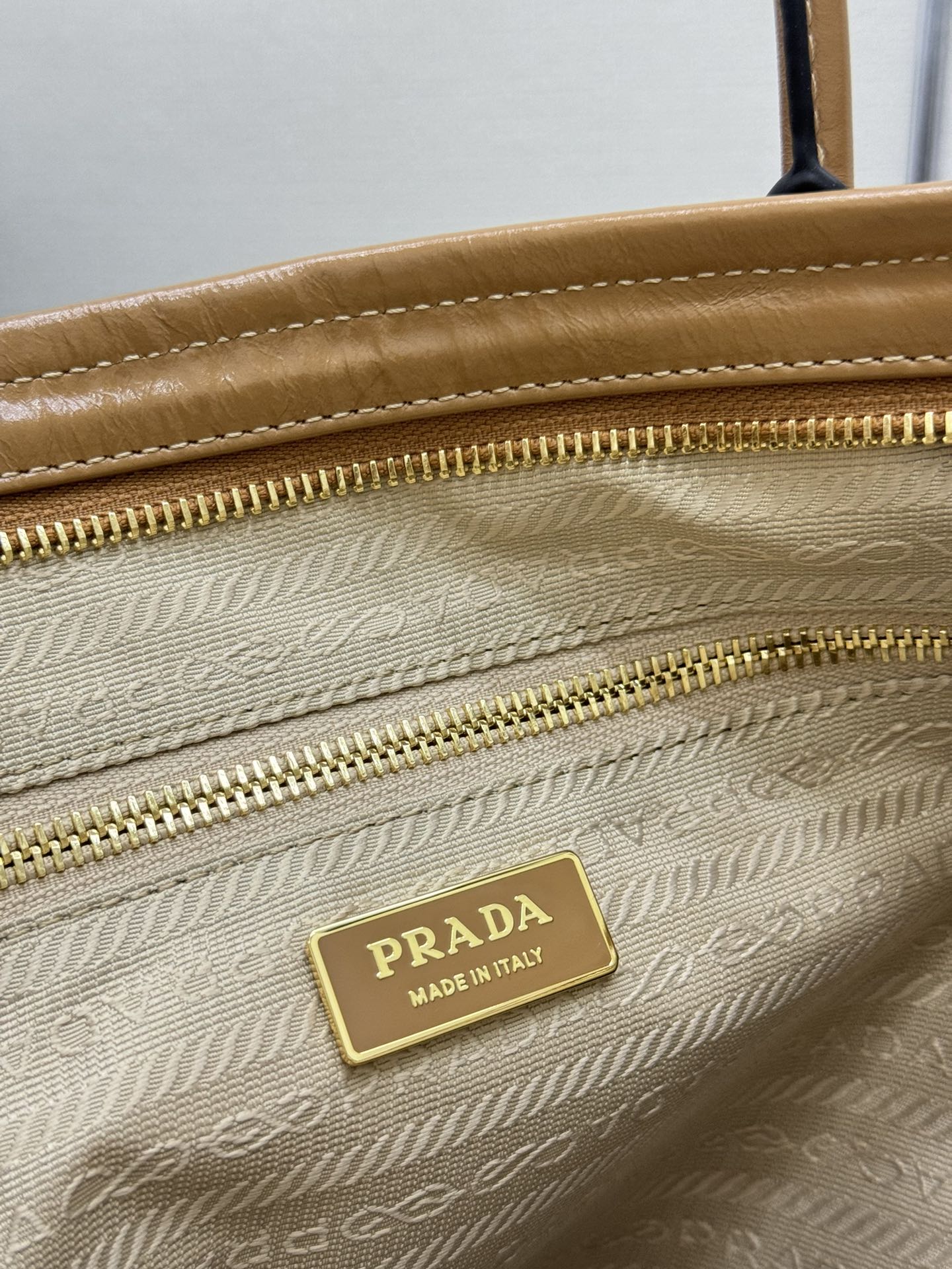 Prada Bonnie Extra-Large 42cm Brown Calfskin mysite