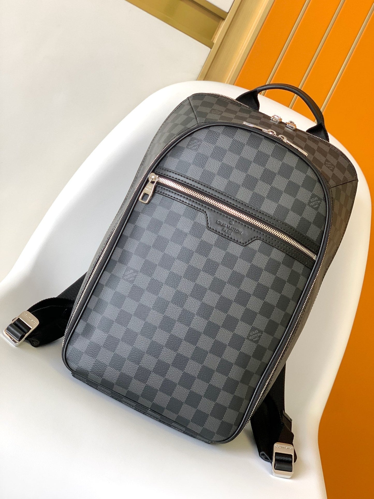 LV Michael Backpack Black Damier Graphite Canvas mysite