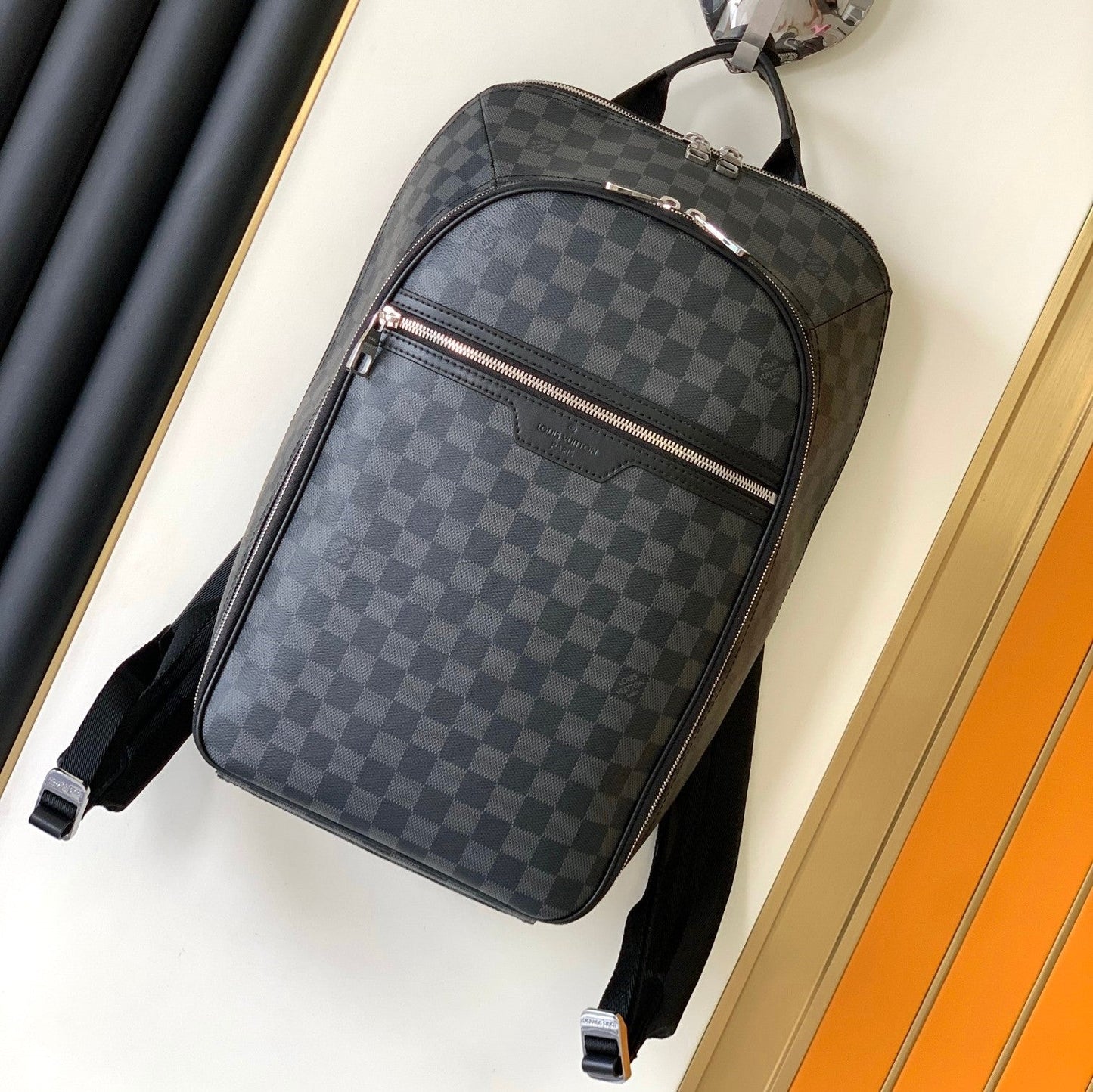 LV Michael Backpack Black Damier Graphite Canvas mysite