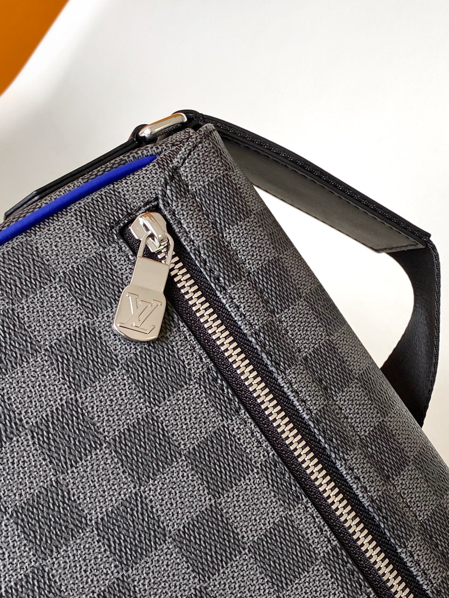 LV N00085 District Messenger Black Indigo Blue Damier Graphite Canvas 268780 mysite