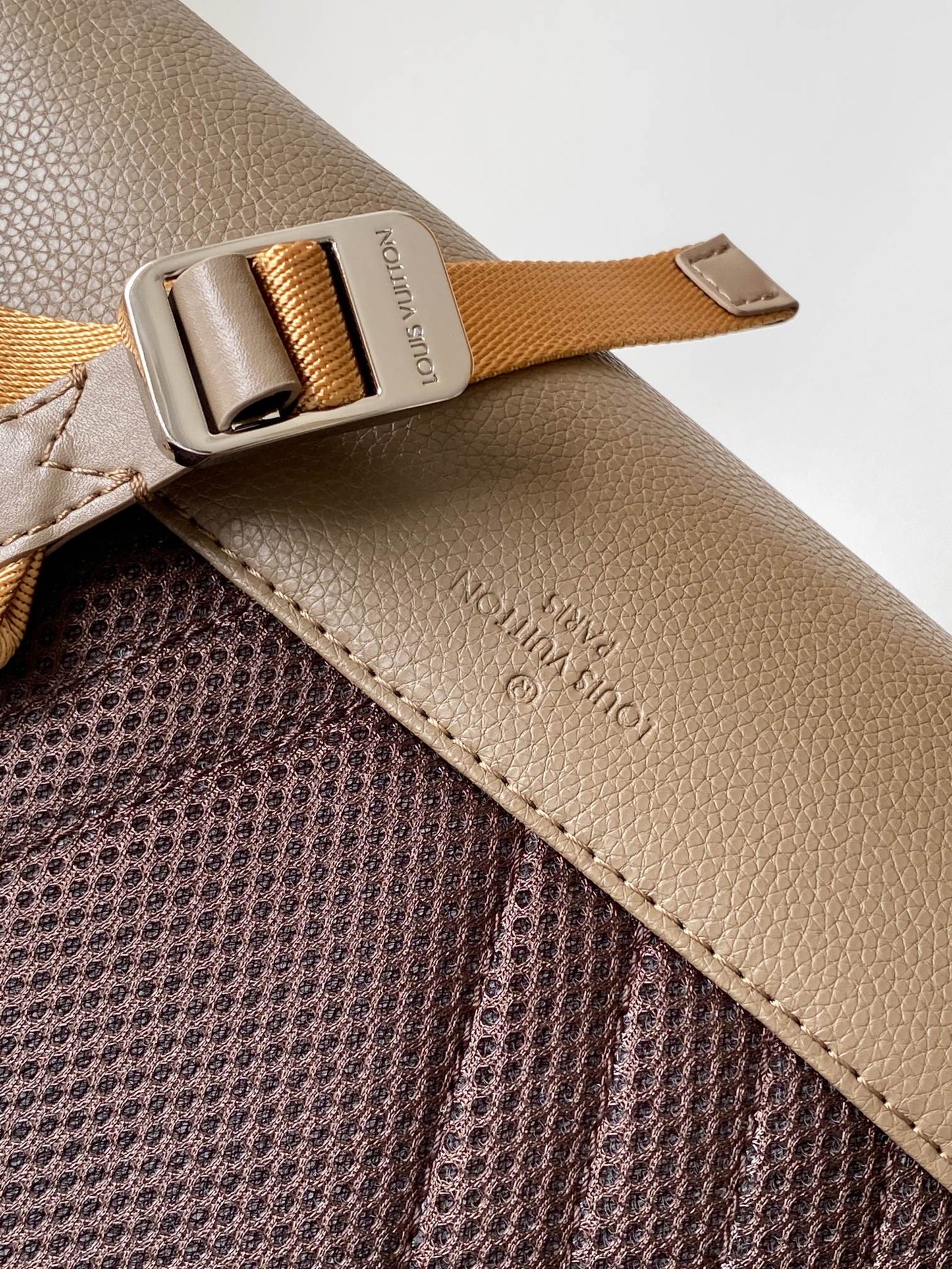 LV M57079 Takeoff Backpack Brown Aerogram Cowhide mysite