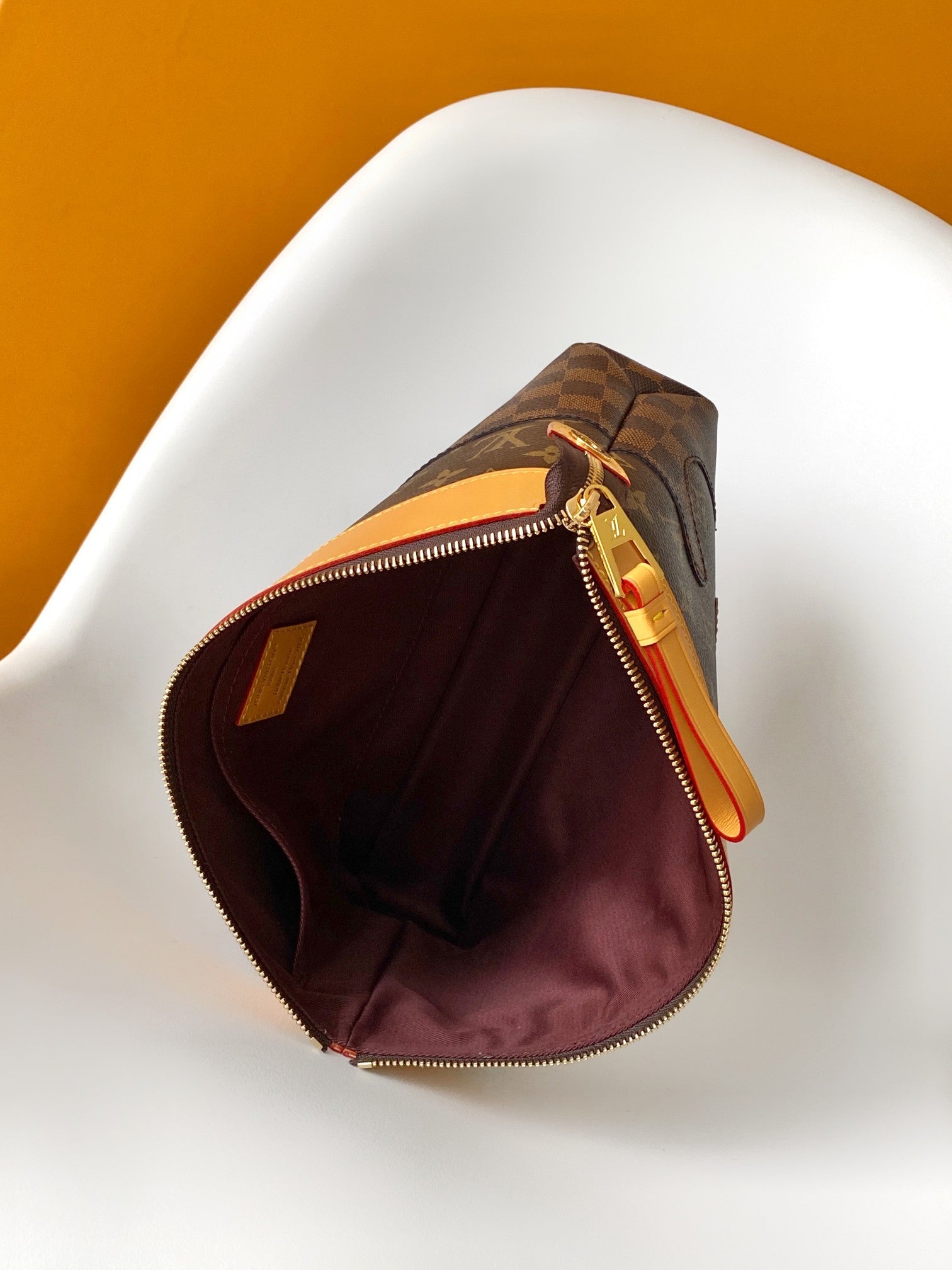 LV Pochette Voyage Souple Brown Monogram Landscape Canvas 268769 mysite