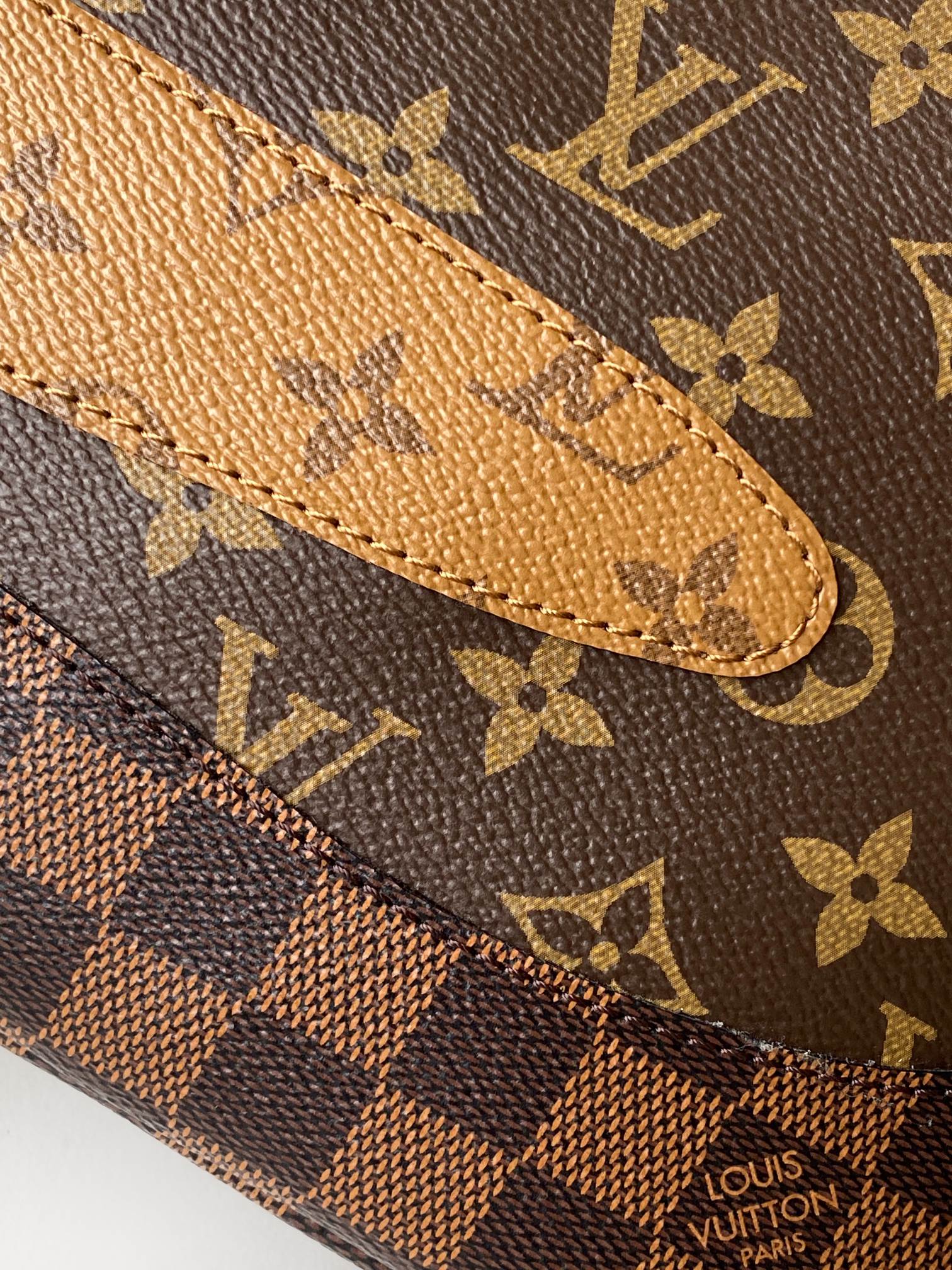 LV Pochette Voyage Souple Brown Monogram Landscape Canvas 268769 mysite