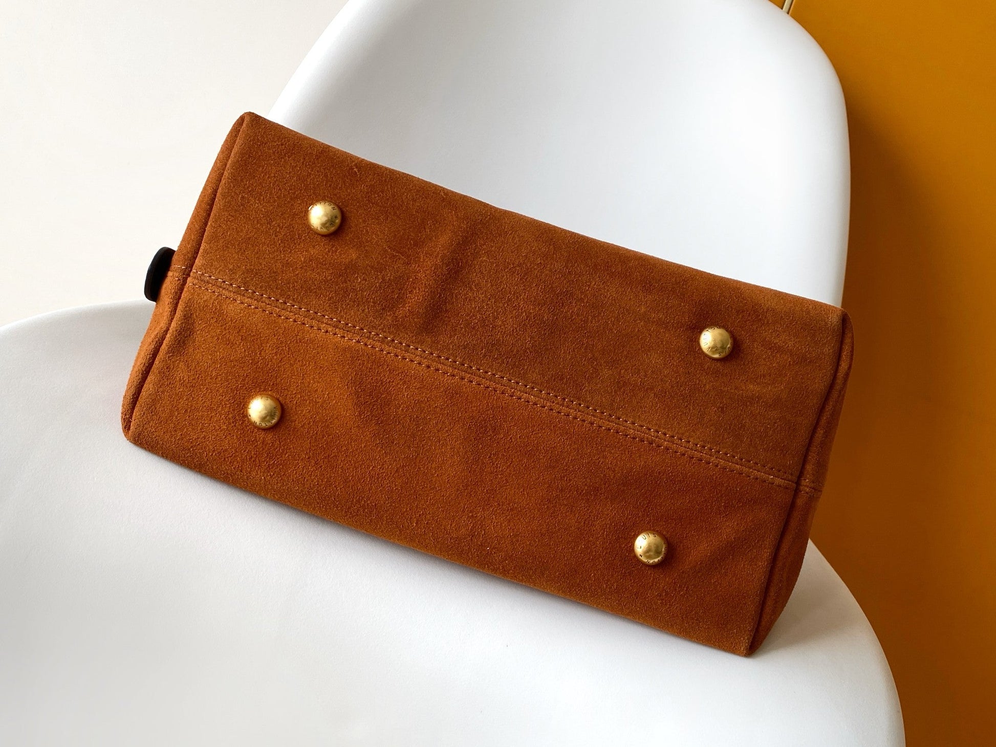 LV Low Key Hobo MM BAg Brown Cognac Suede 268169 mysite