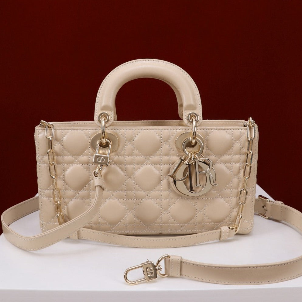 medium lady d-joy 26 light beige lambskin mysite