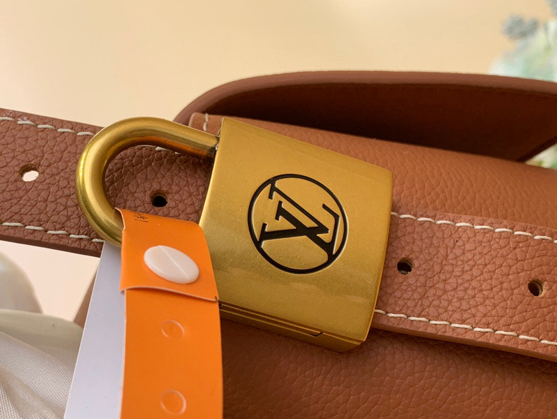 LV Low Key Messenger Cognac Calf Leather 205007 mysite