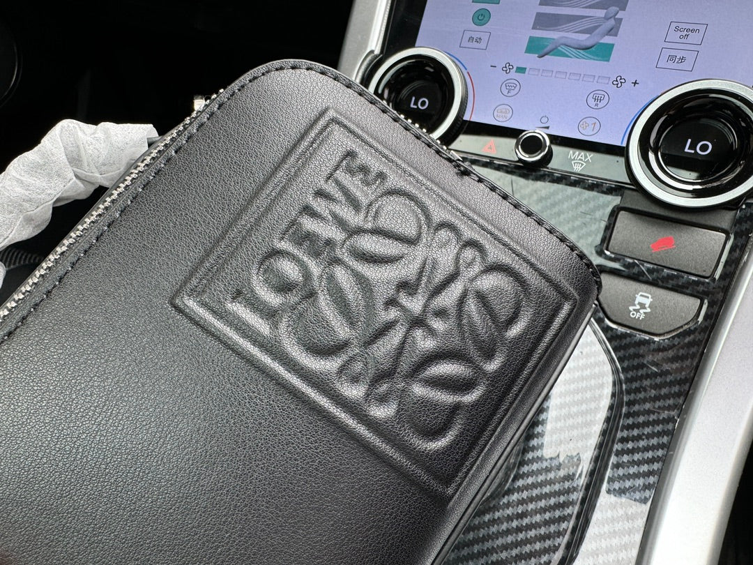 LOE MINI 18 CAMERA CROSS BODY BAG IN BLACK CALFSKIN mysite